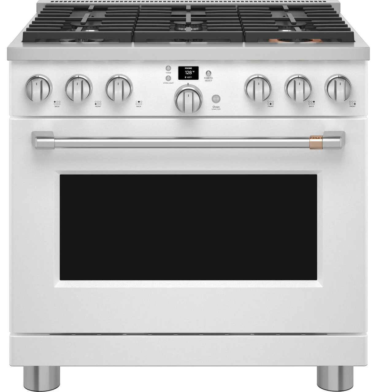 Cafe CGY366P4TW2 Café™ 36" Smart All-Gas Commercial-Style Range With 6 Burners (Natural Gas) - Image 9