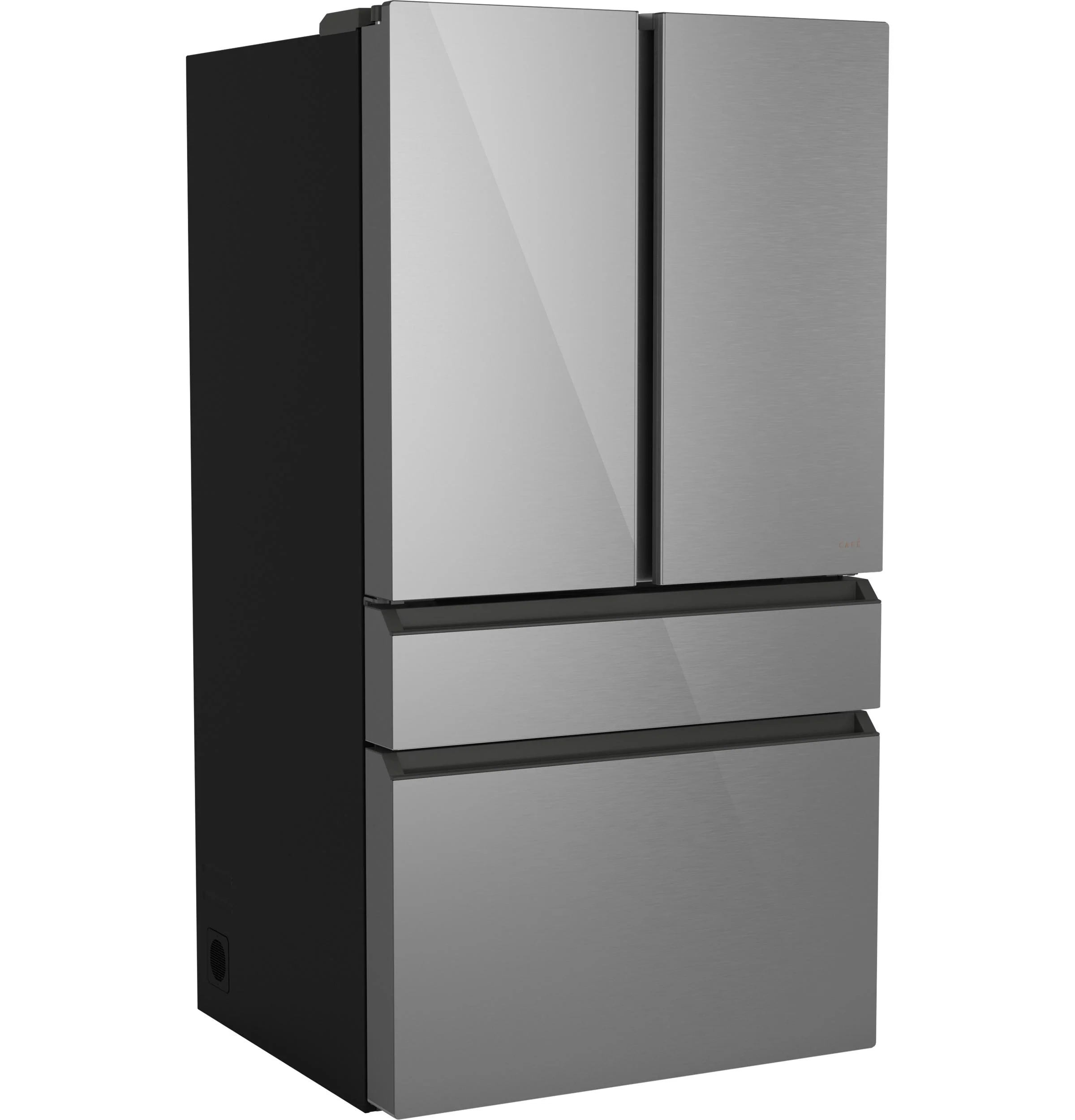 Cafe CJE23DM5WS5 Café™ Energy Star® 23.2 Cu. Ft. Smart Counter-Depth 4-Door French-Door Refrigerator In Platinum Glass With Dual-Dispense Autofill Pitcher - Image 10