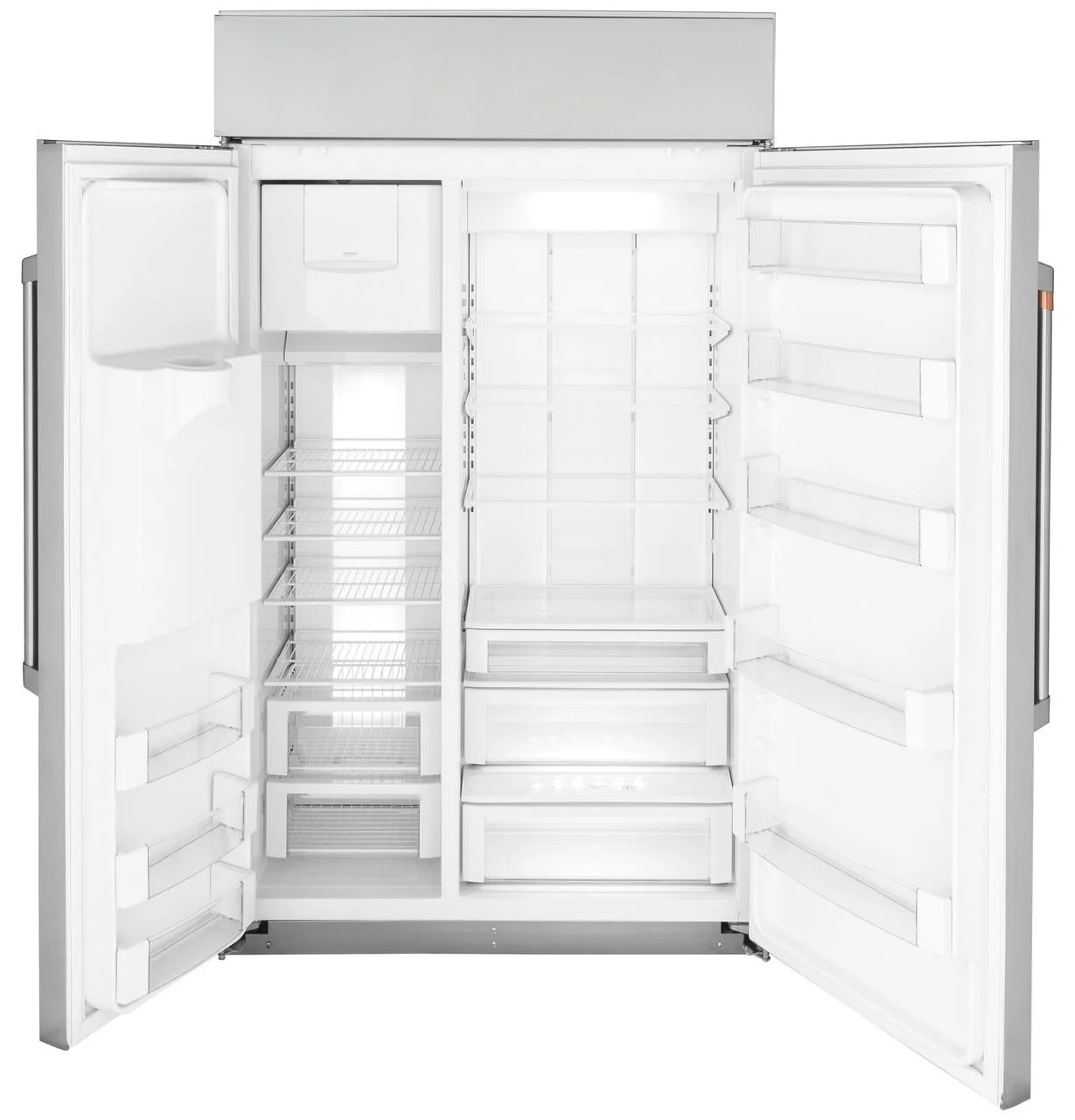 Cafe CSB48YP2RS1 Café™ 48" Smart Built-In Side-By-Side Refrigerator With Dispenser - Image 4