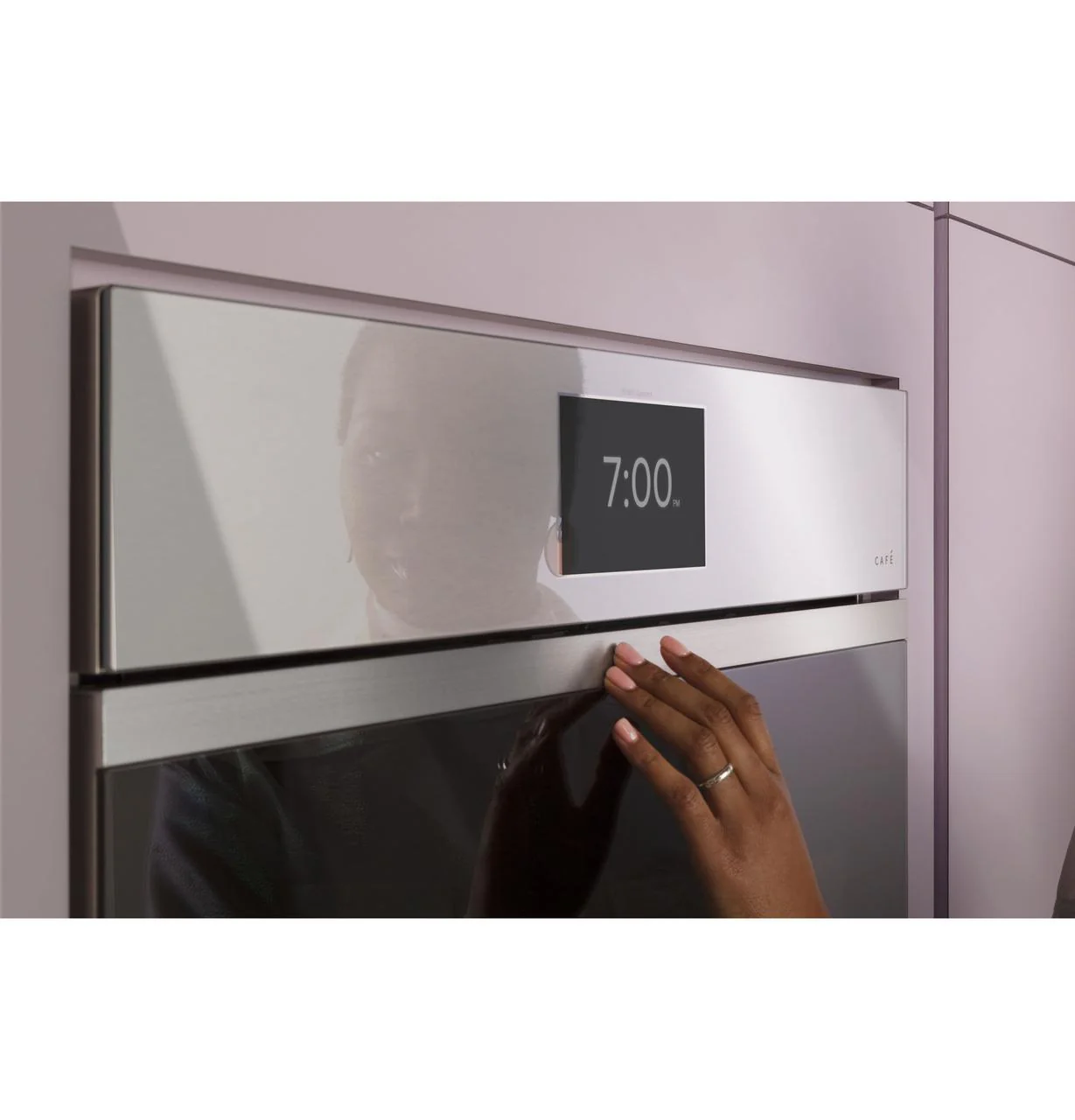 Cafe CTD90DM2NS5 Café™ Minimal Series 30" Smart Built-In Convection Double Wall Oven In Platinum Glass - Image 24