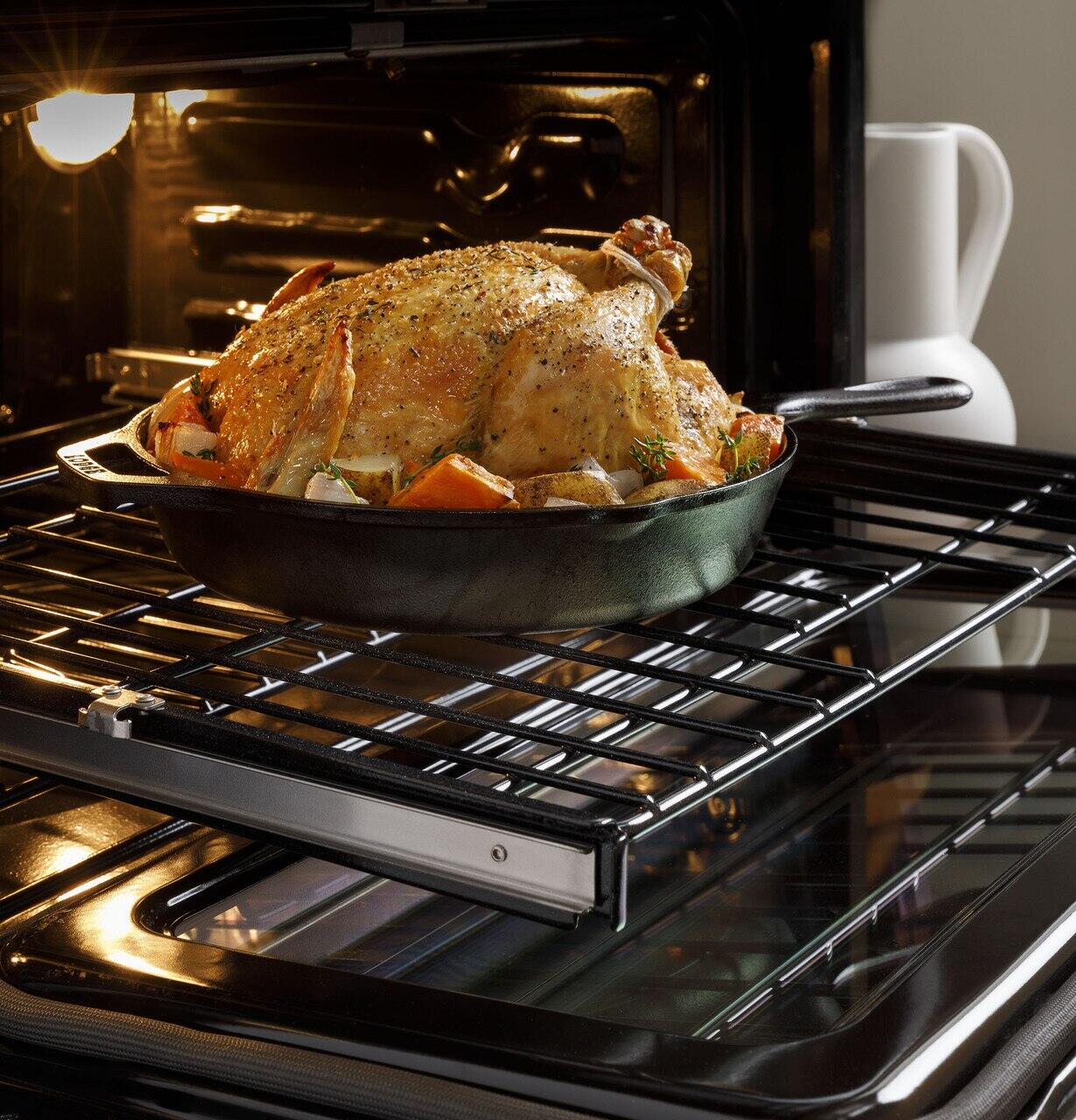 Cafe CTS92DM2NS5 Café™ 30" Smart Built-In Twin Flex Single Wall Oven In Platinum Glass - Image 11