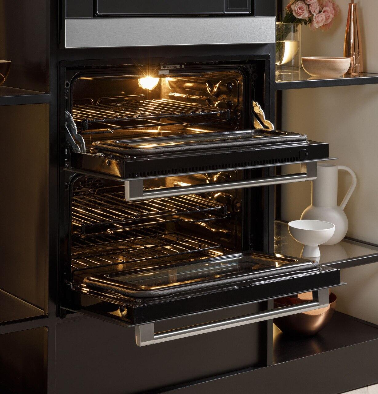Cafe CTS92DM2NS5 Café™ 30" Smart Built-In Twin Flex Single Wall Oven In Platinum Glass - Image 13