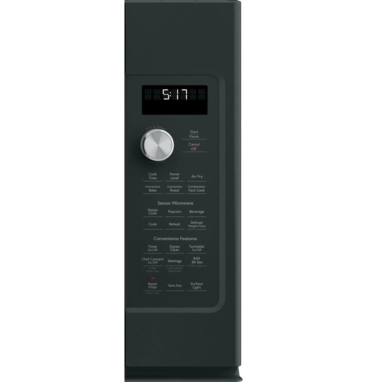 Cafe CVM517P3RD1 Café™ 1.7 Cu. Ft. Convection Over-The-Range Microwave Oven - Image 3