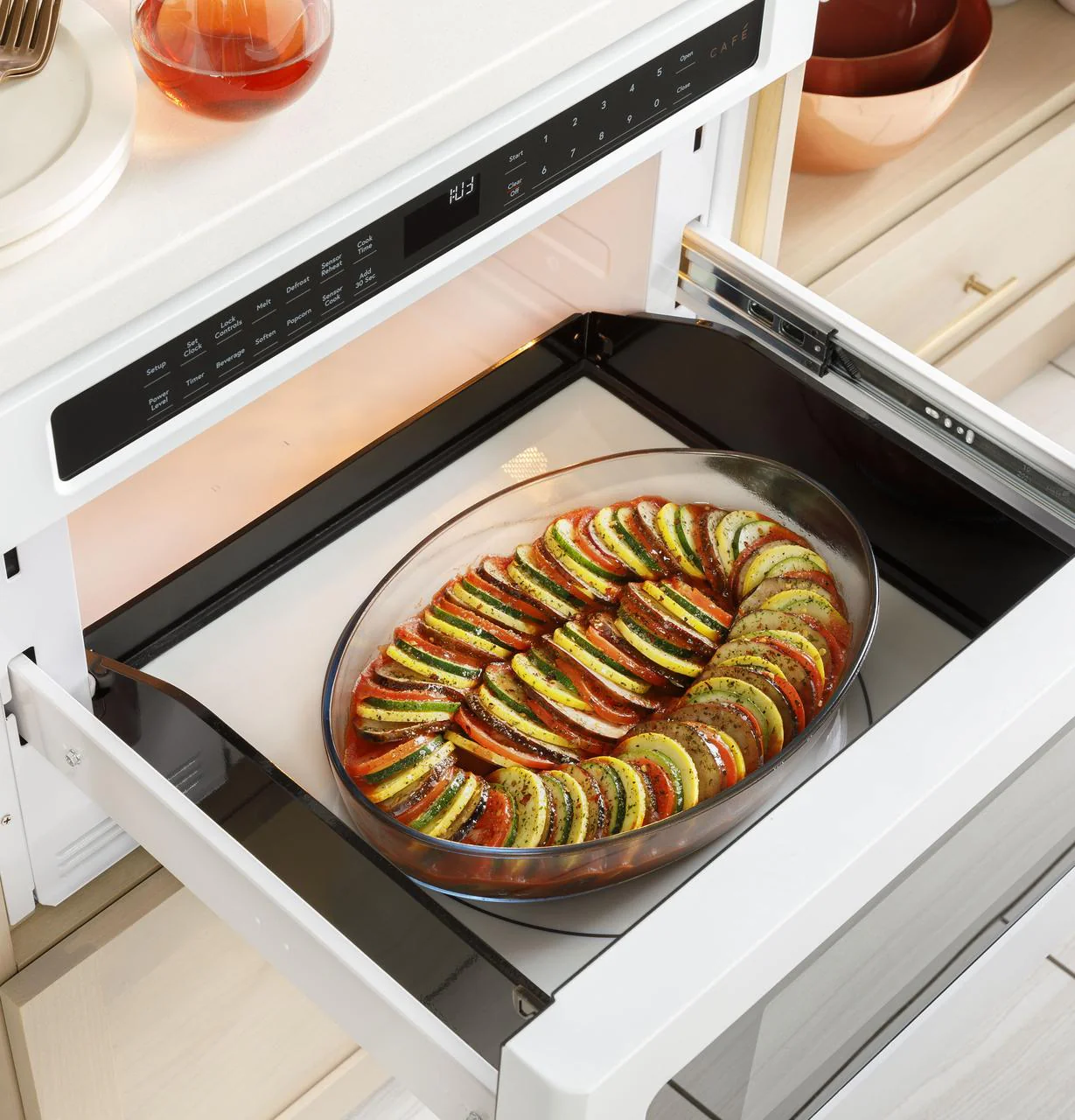 Cafe CWL112P4RW5 Café™ Built-In Microwave Drawer Oven - Image 8