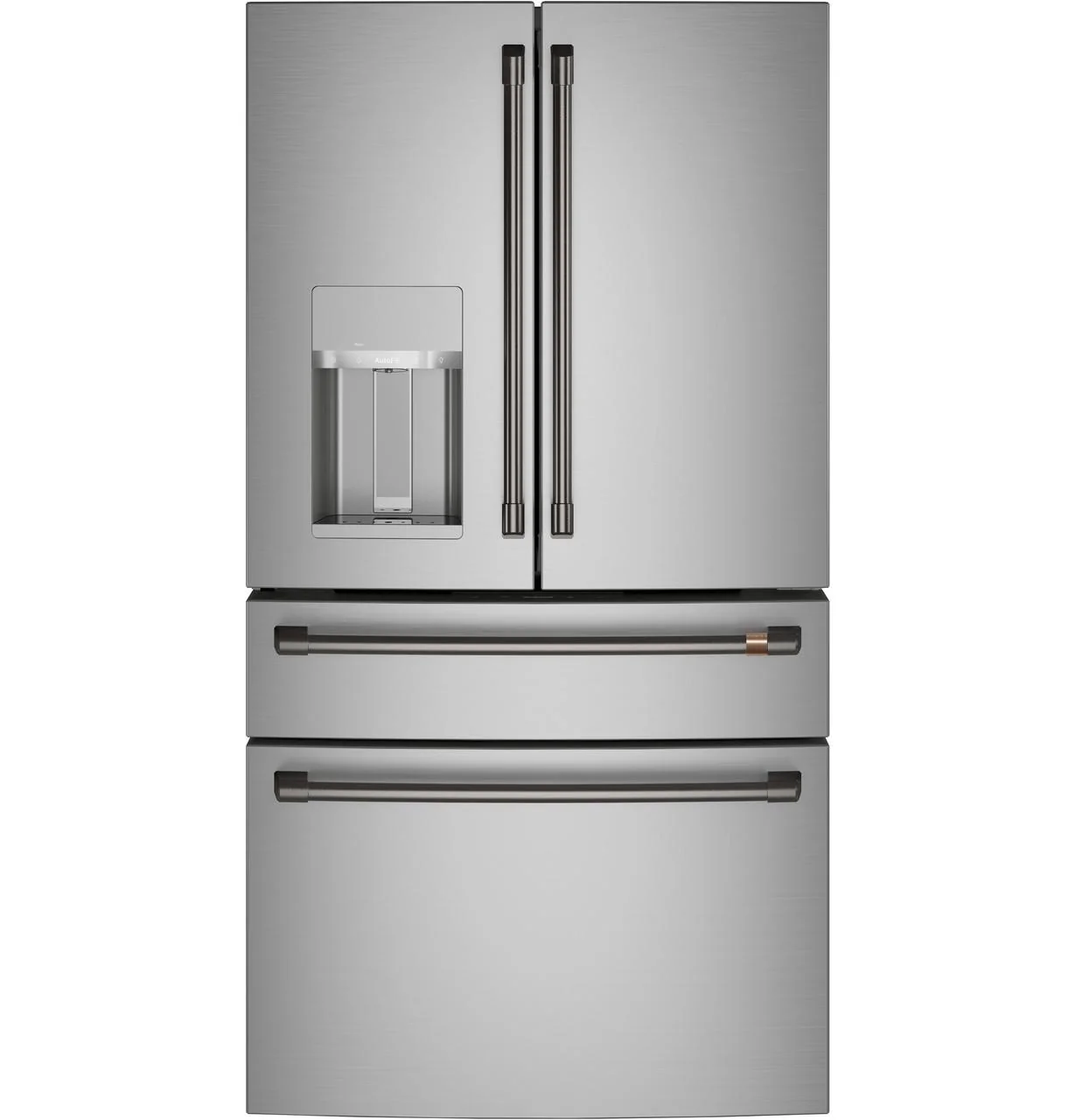 Cafe CXE22DP2PS1 Café™ Energy Star® 22.3 Cu. Ft. Smart Counter-Depth 4-Door French-Door Refrigerator - Image 13