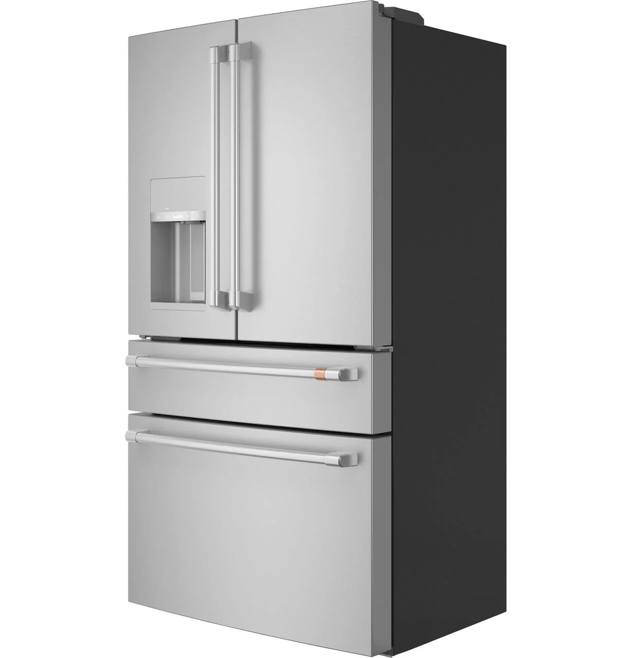 Cafe CXE22DP2PS1 Café™ Energy Star® 22.3 Cu. Ft. Smart Counter-Depth 4-Door French-Door Refrigerator - Image 5