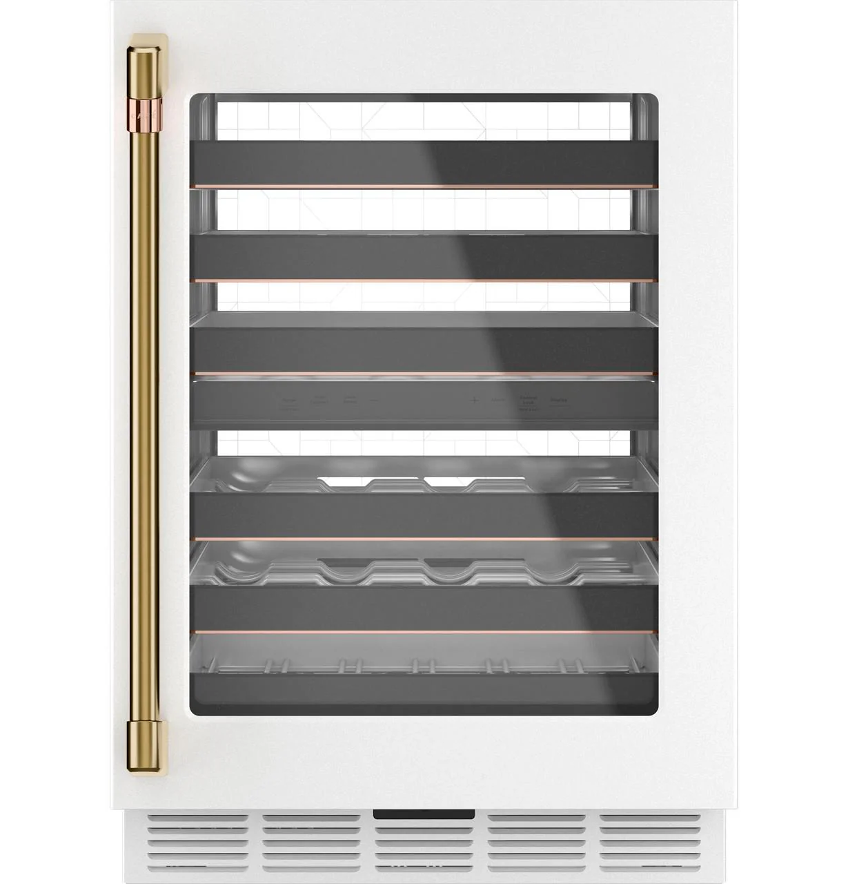 Cafe CXQW1H1PPCG Café™ Wine/Beverage Center Handle Kit - Brushed Brass - Image 7