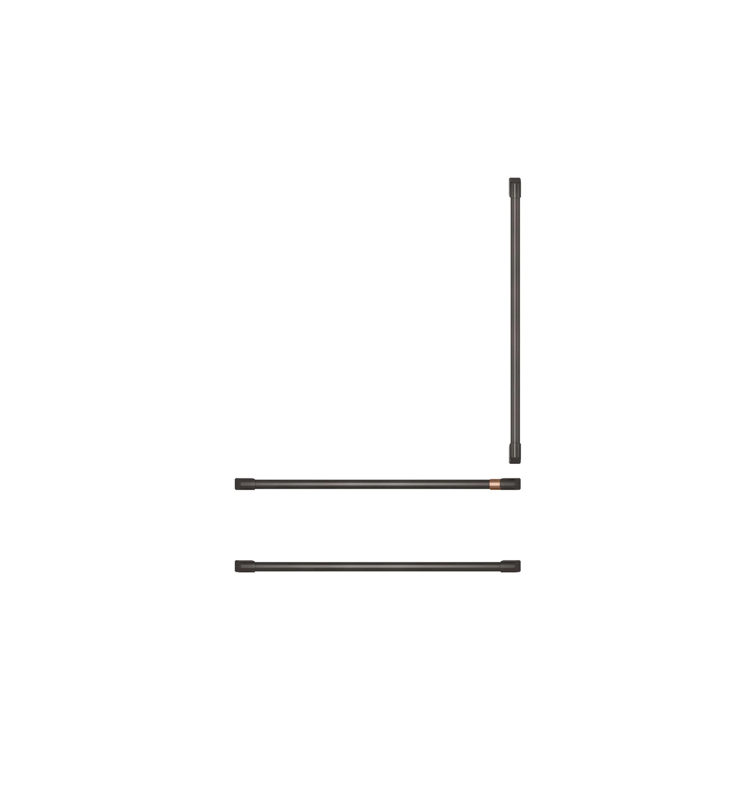 Cafe CXSB3H3PVBT Café™ Refrigeration Handle Kit - Brushed Black - Image 3