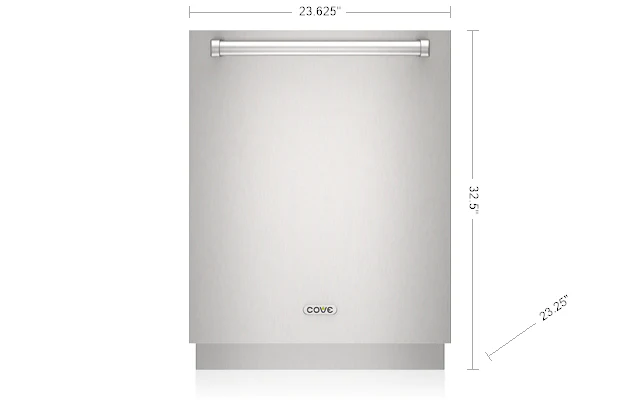 Cove DW2451ADA 24" Ada Height Dishwasher - Panel Ready - Image 5