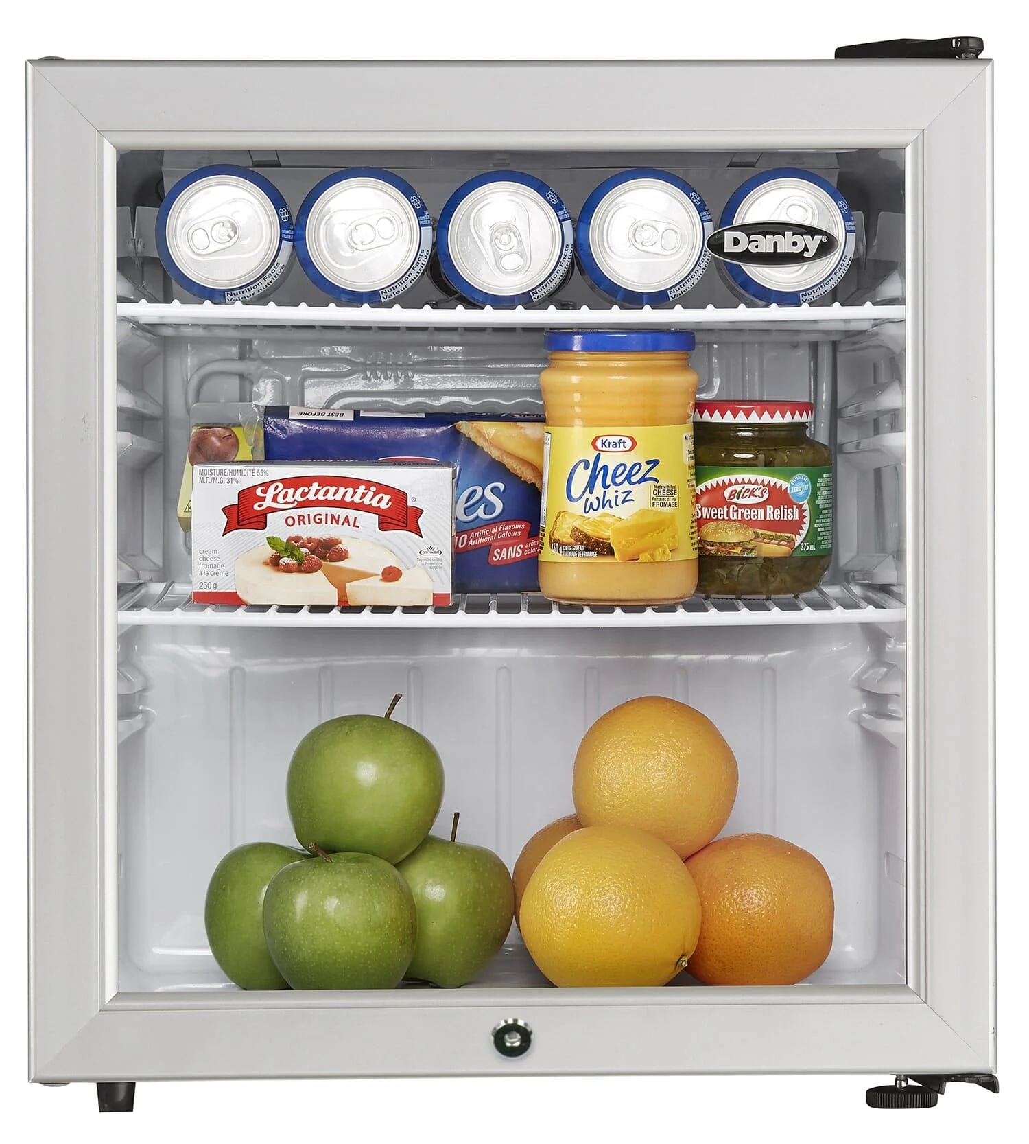 Danby DAG016A2BDB Danby 1.6 Cu. Ft. Compact Glass Door Fridge In Platinum - Image 12