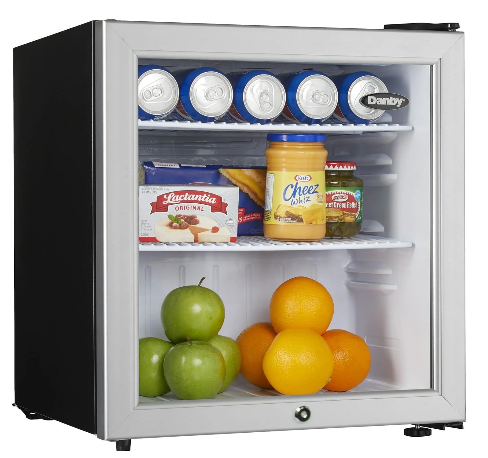 Danby DAG016A2BDB Danby 1.6 Cu. Ft. Compact Glass Door Fridge In Platinum - Image 13
