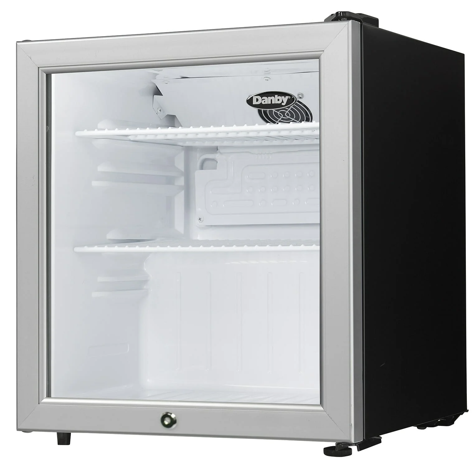 Danby DAG016A2BDB Danby 1.6 Cu. Ft. Compact Glass Door Fridge In Platinum - Image 3