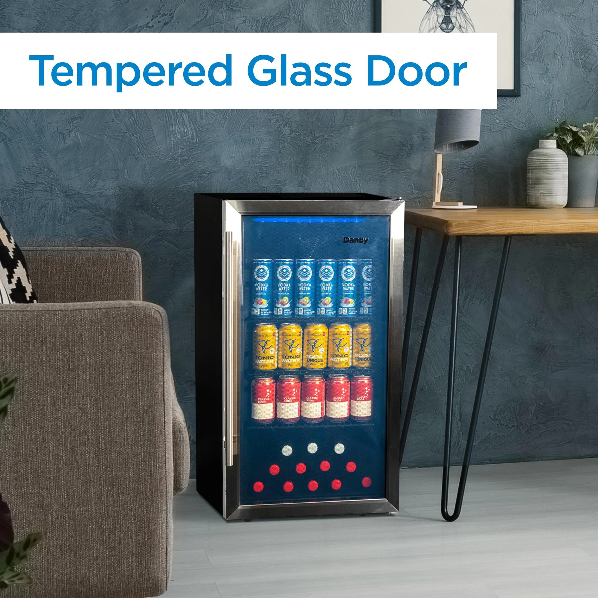 Danby DBC117A2BSSDD6 Danby Designer 117 (355Ml) Can Capacity Beverage Center - Image 14