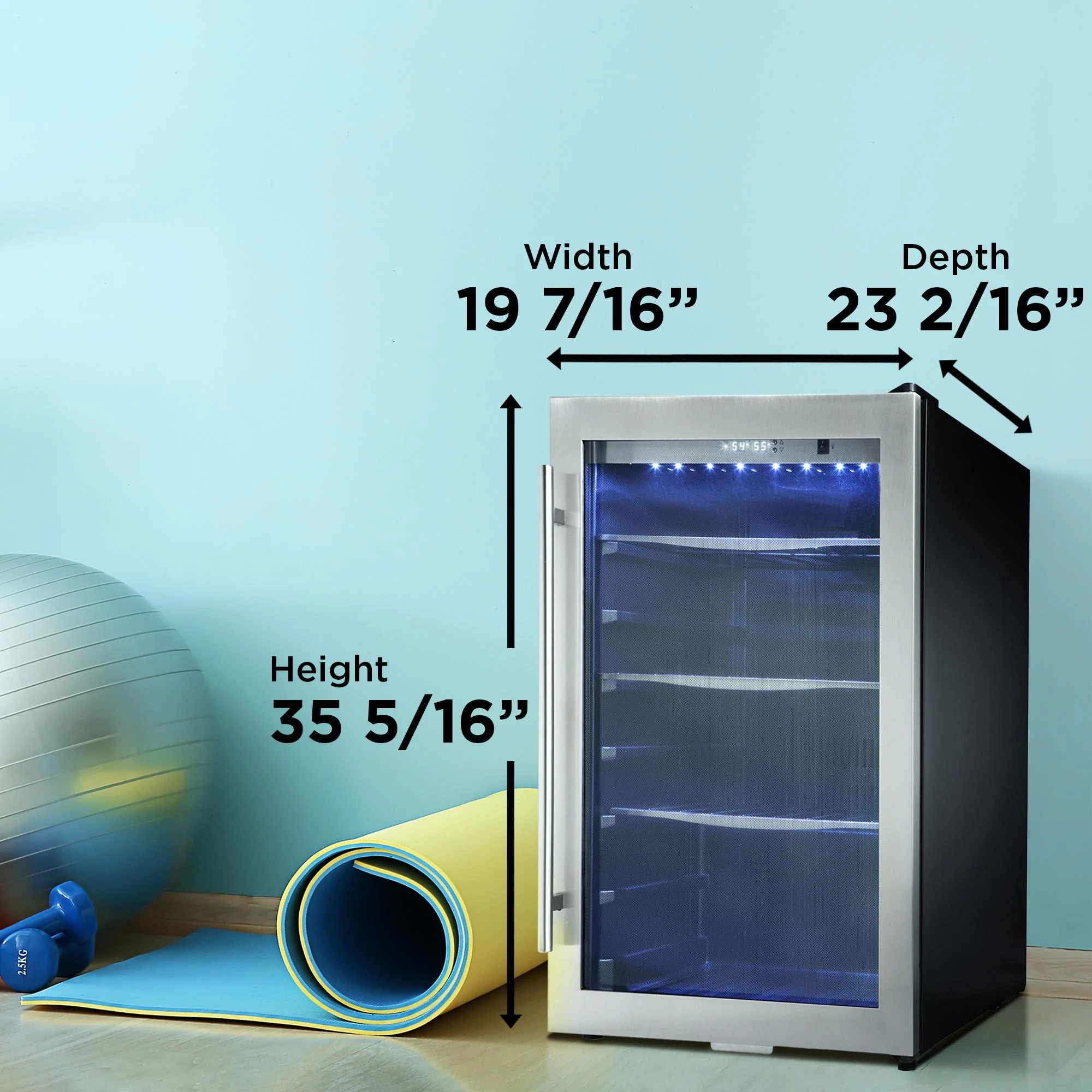 Danby DBC434A1BSSDD Danby Designer 124 (355Ml) Can Capacity Beverage Center - Image 13