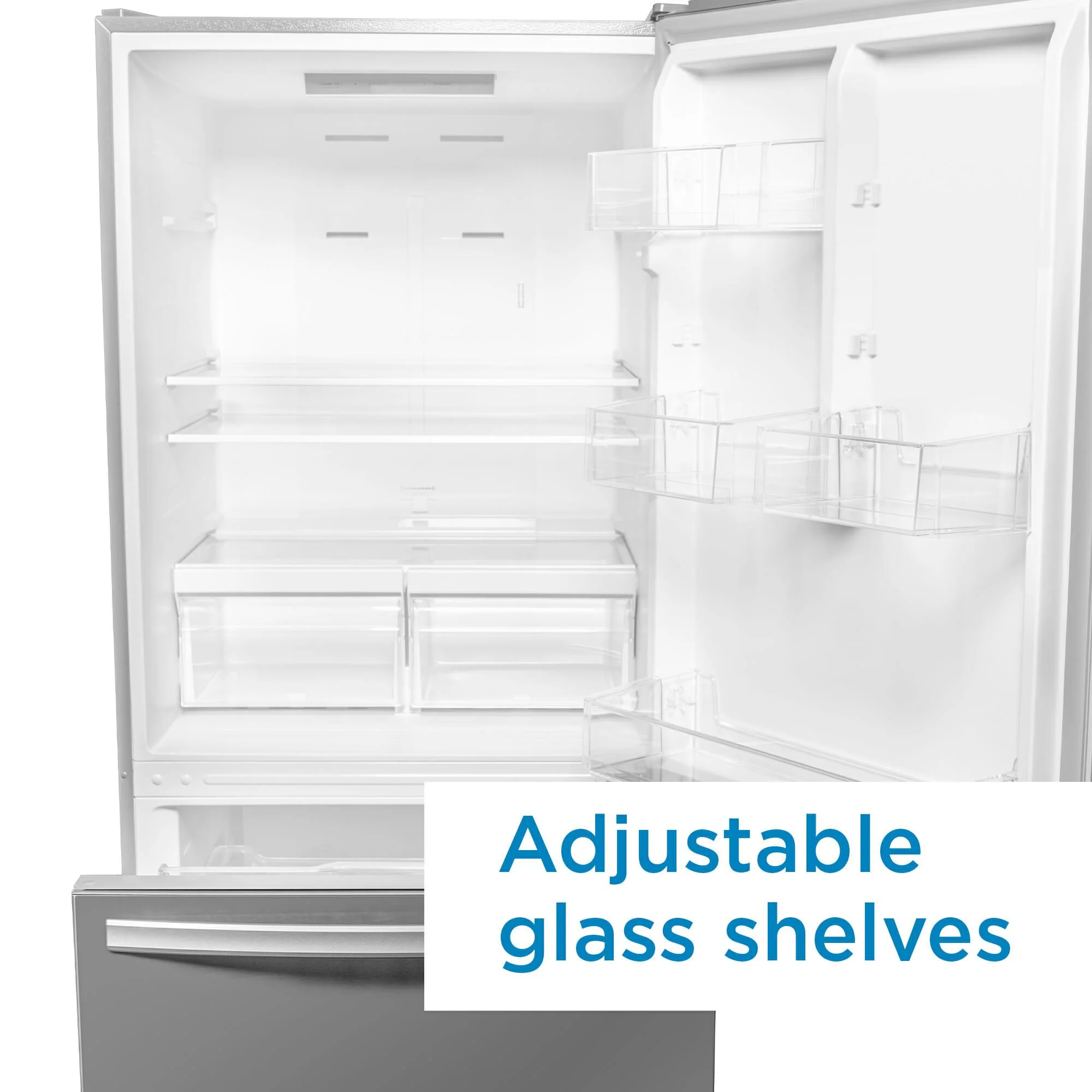 Danby DBM187E1SSDB Danby Designer 18.7 Cu. Ft. Apartment Fridge Bottom Mount In Stainless Steel - Image 4