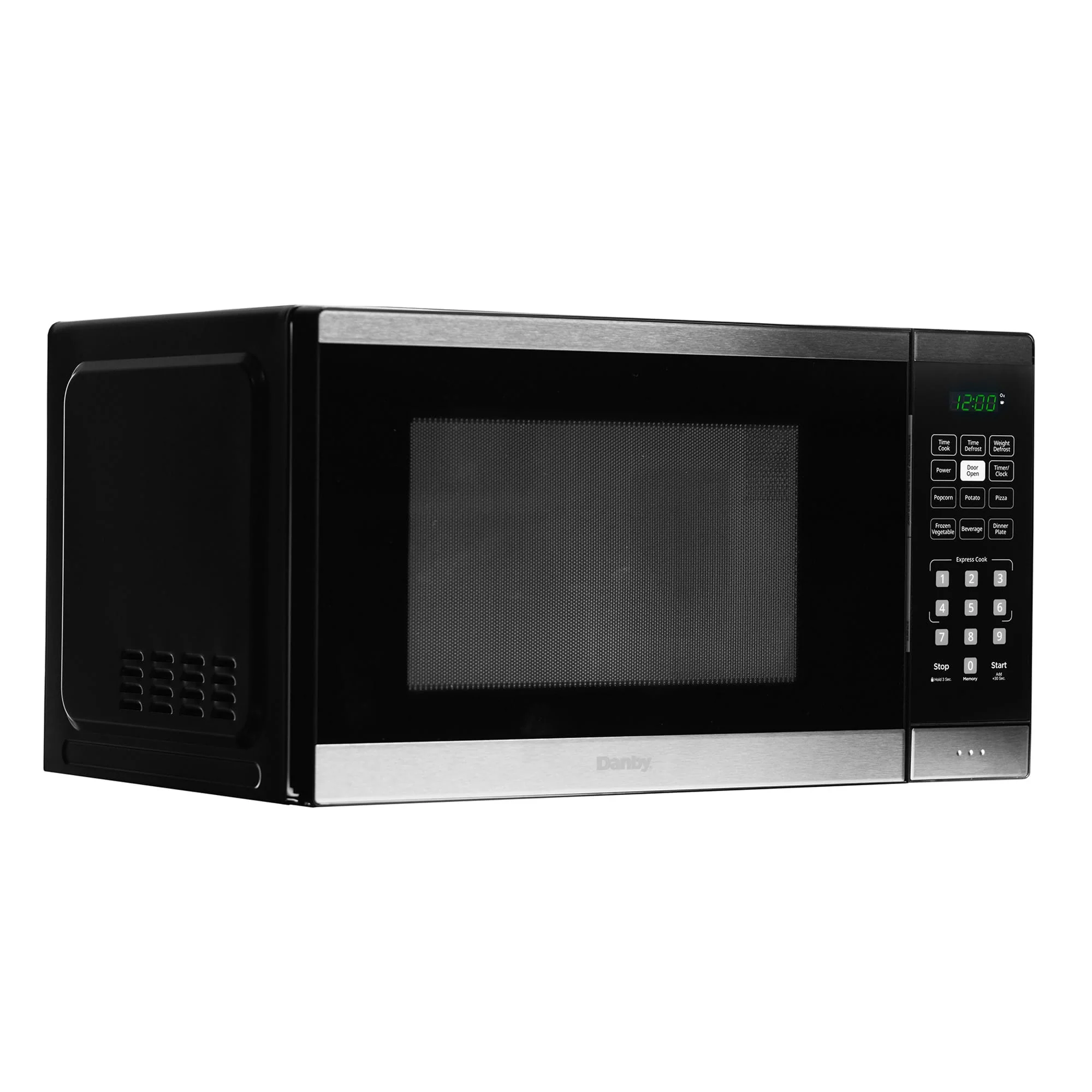 Danby DBMW0925BBS Danby 0.9 Cu. Ft. Countertop Microwave In Black And Stainless Steel - Image 2