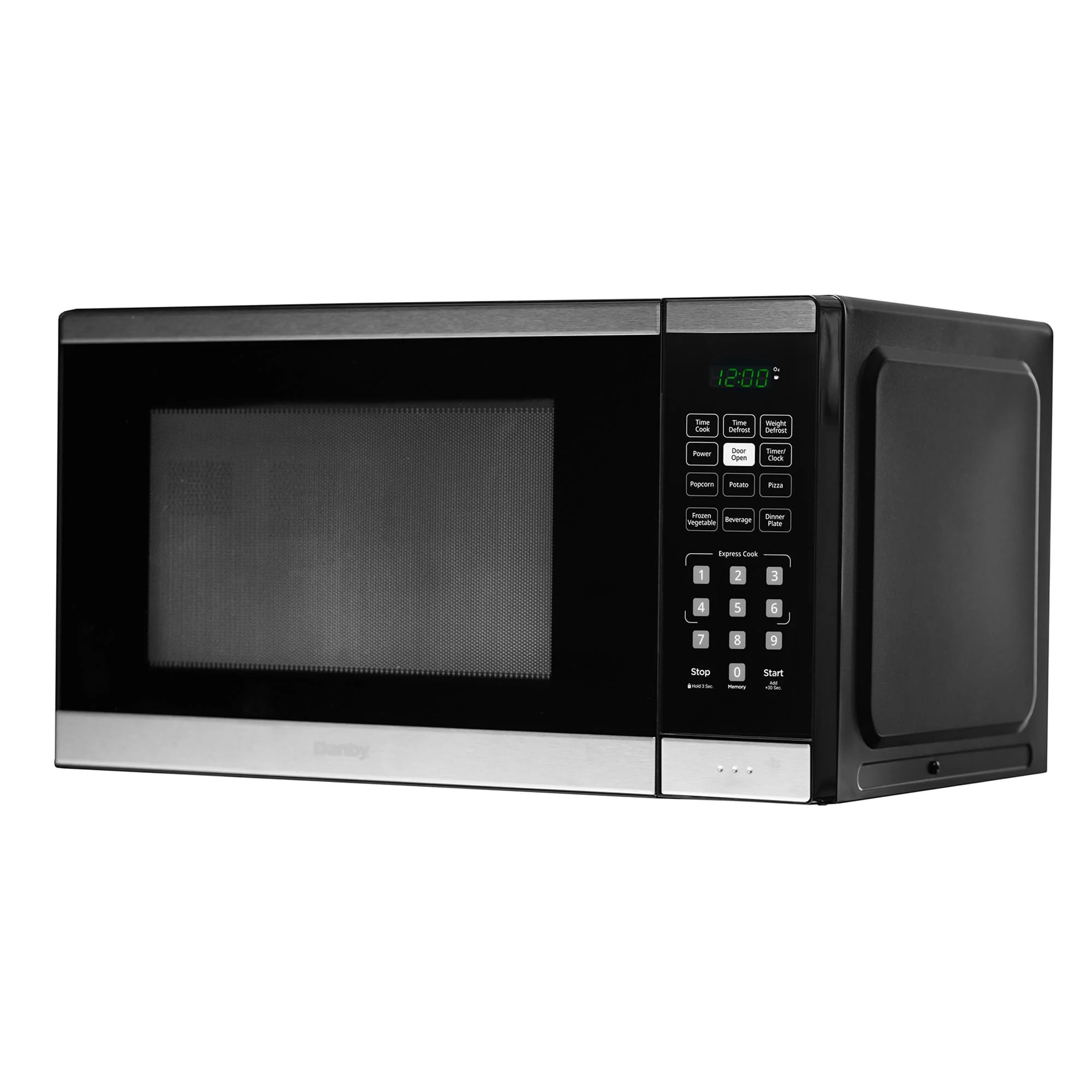 Danby DBMW0925BBS Danby 0.9 Cu. Ft. Countertop Microwave In Black And Stainless Steel - Image 3