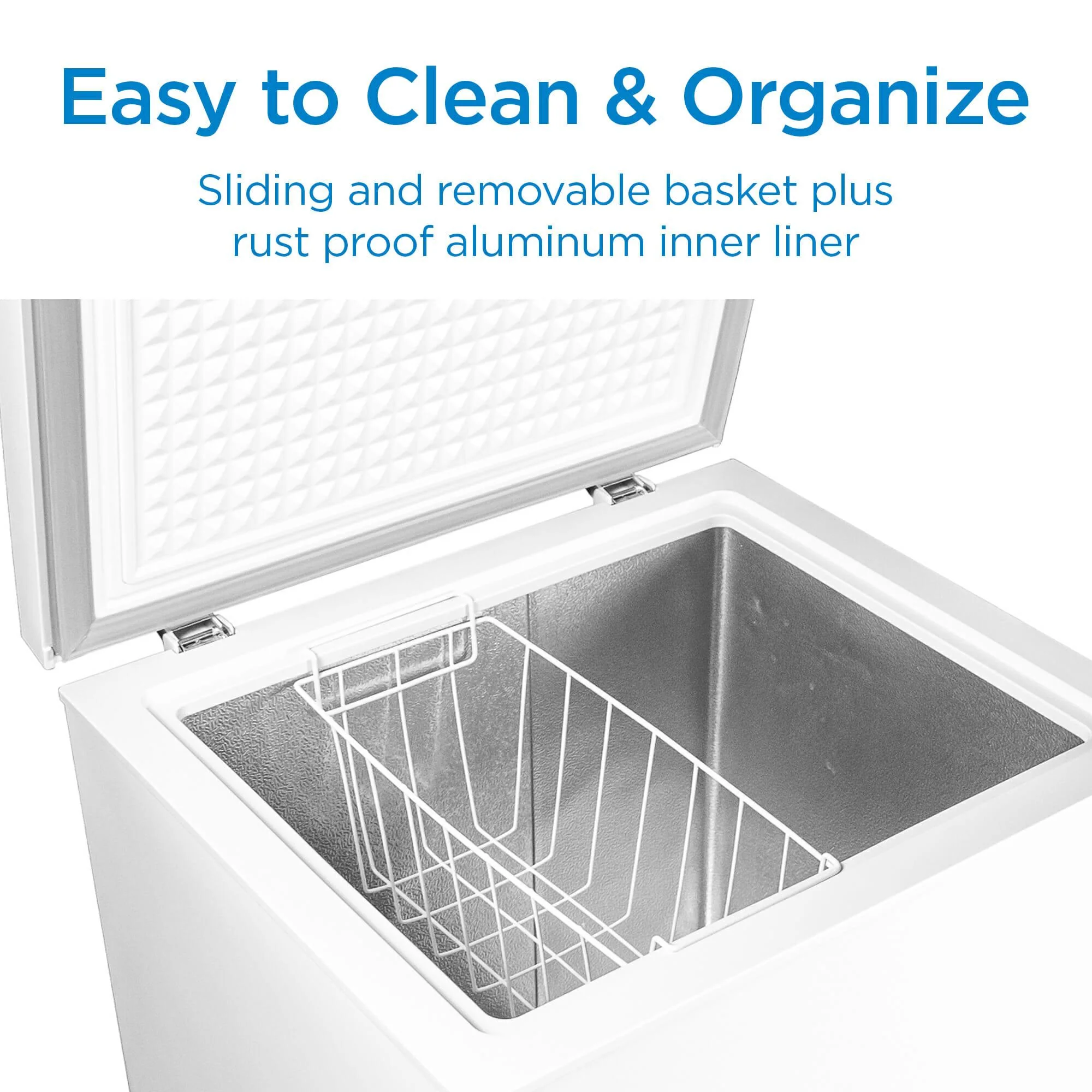 Danby DCF035A5WDB Danby 3.5 Cu. Ft. Chest Freezer In White - Image 9