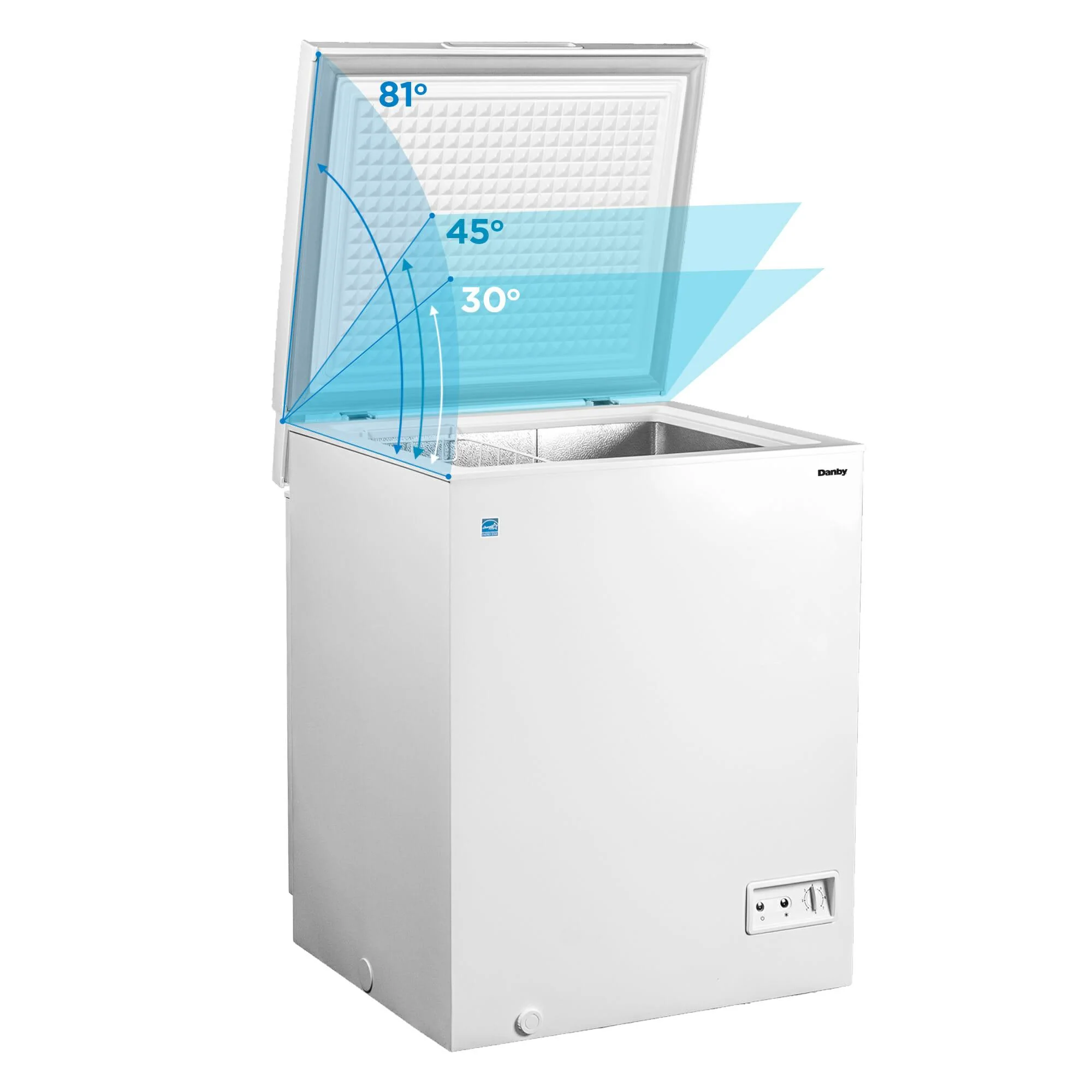 Danby DCF050A5WDB Danby 5.0 Cu. Ft. Square Model Chest Freezer Doe - Image 7