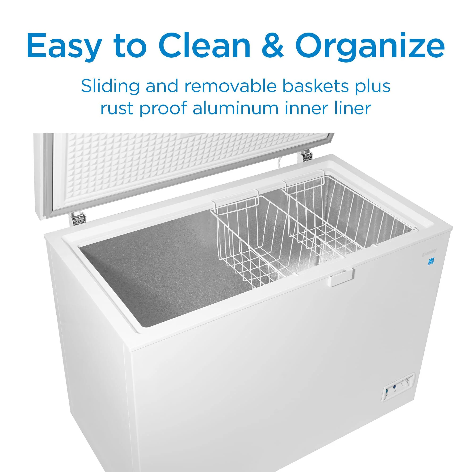 Danby DCF100A5WDB Danby 10.00 Cu. Ft. Chest Freezer In White - Image 8