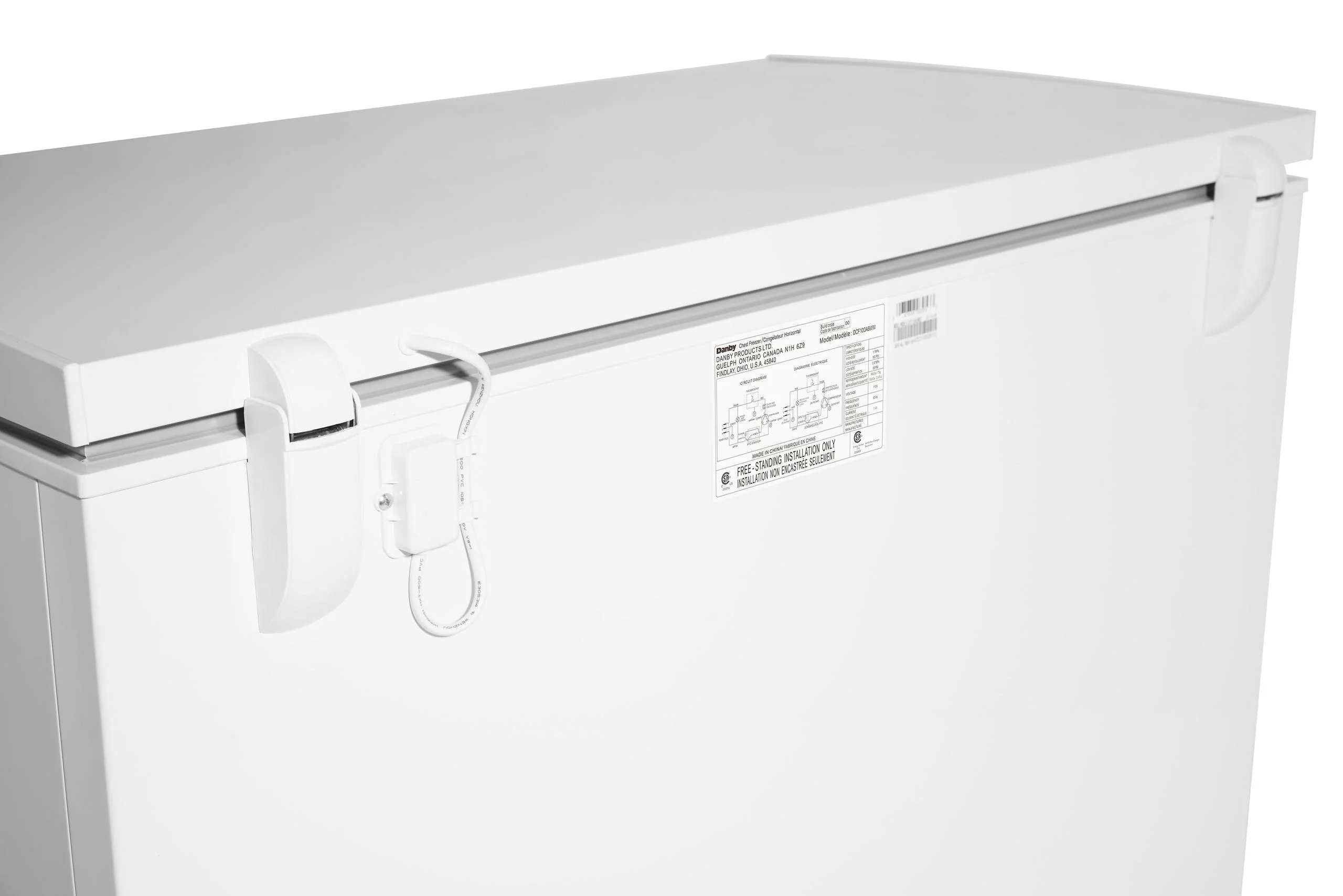 Danby DCF100A6WM Danby 10.0 Cu. Ft. Square Model Chest Freezer Doe - Image 19