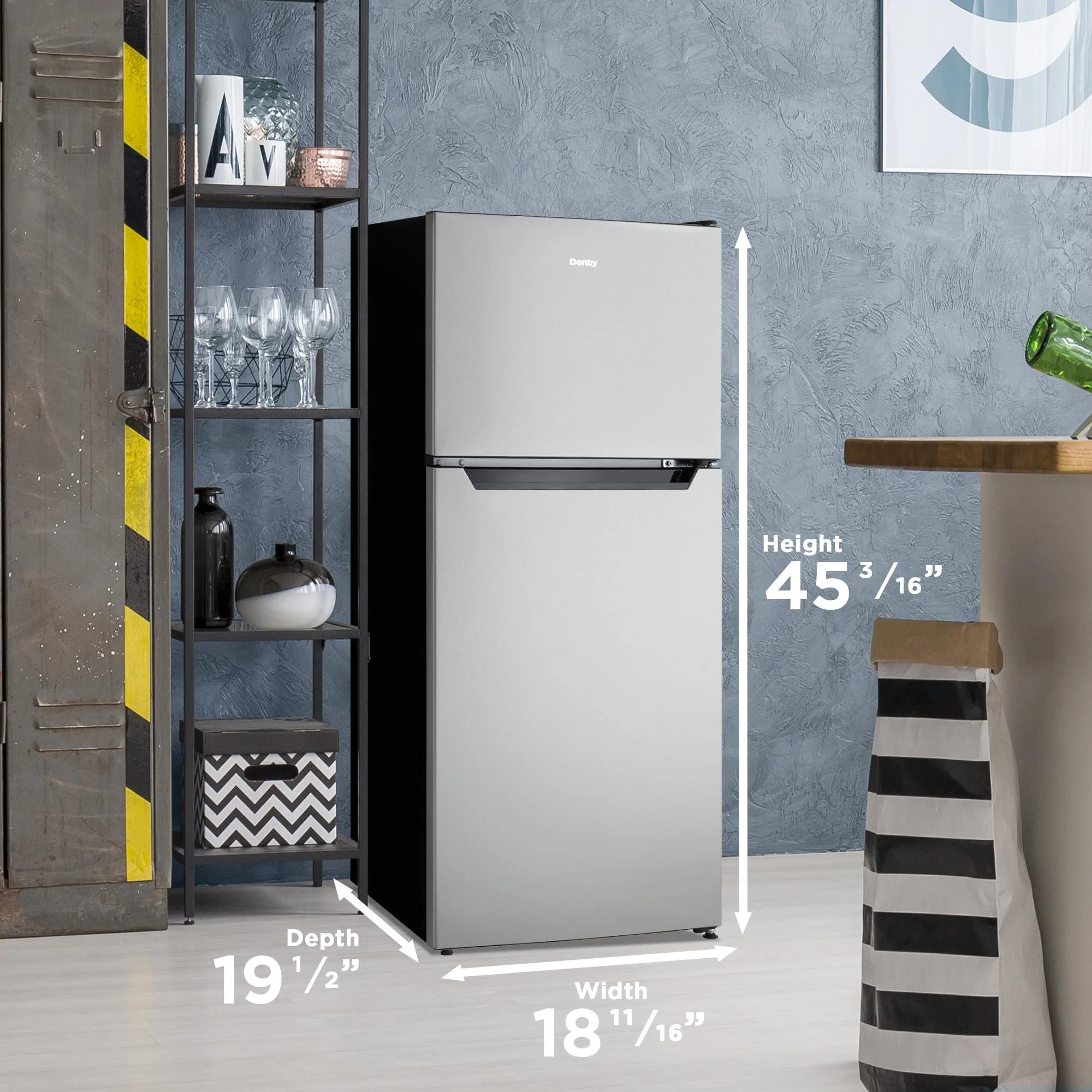Danby DCRD042C1BSSDB Danby 4.2 Cu.Ft Compact Refrigerator - Image 8