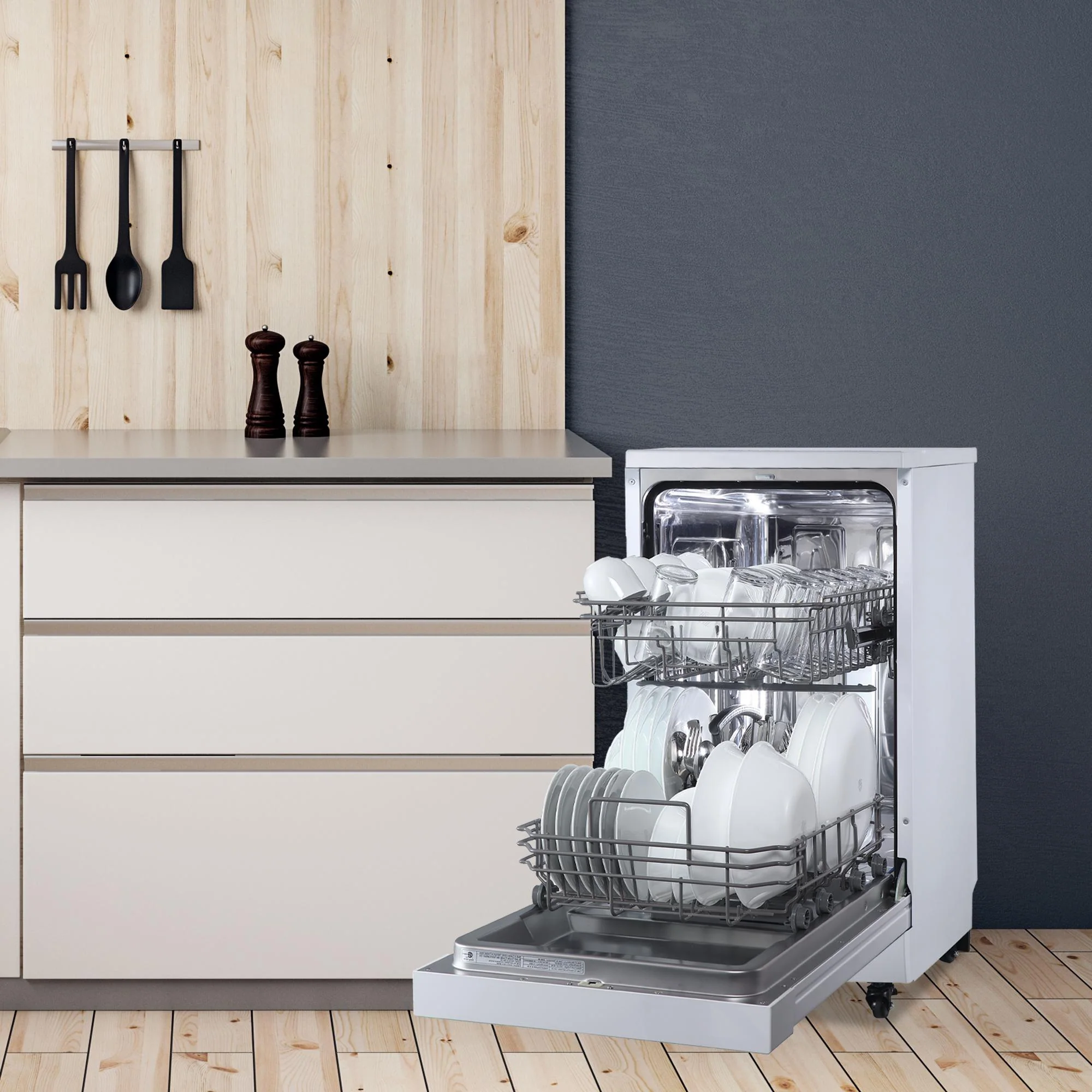 Danby DDW1805EWP Danby 18" Portable Dishwasher - Image 15