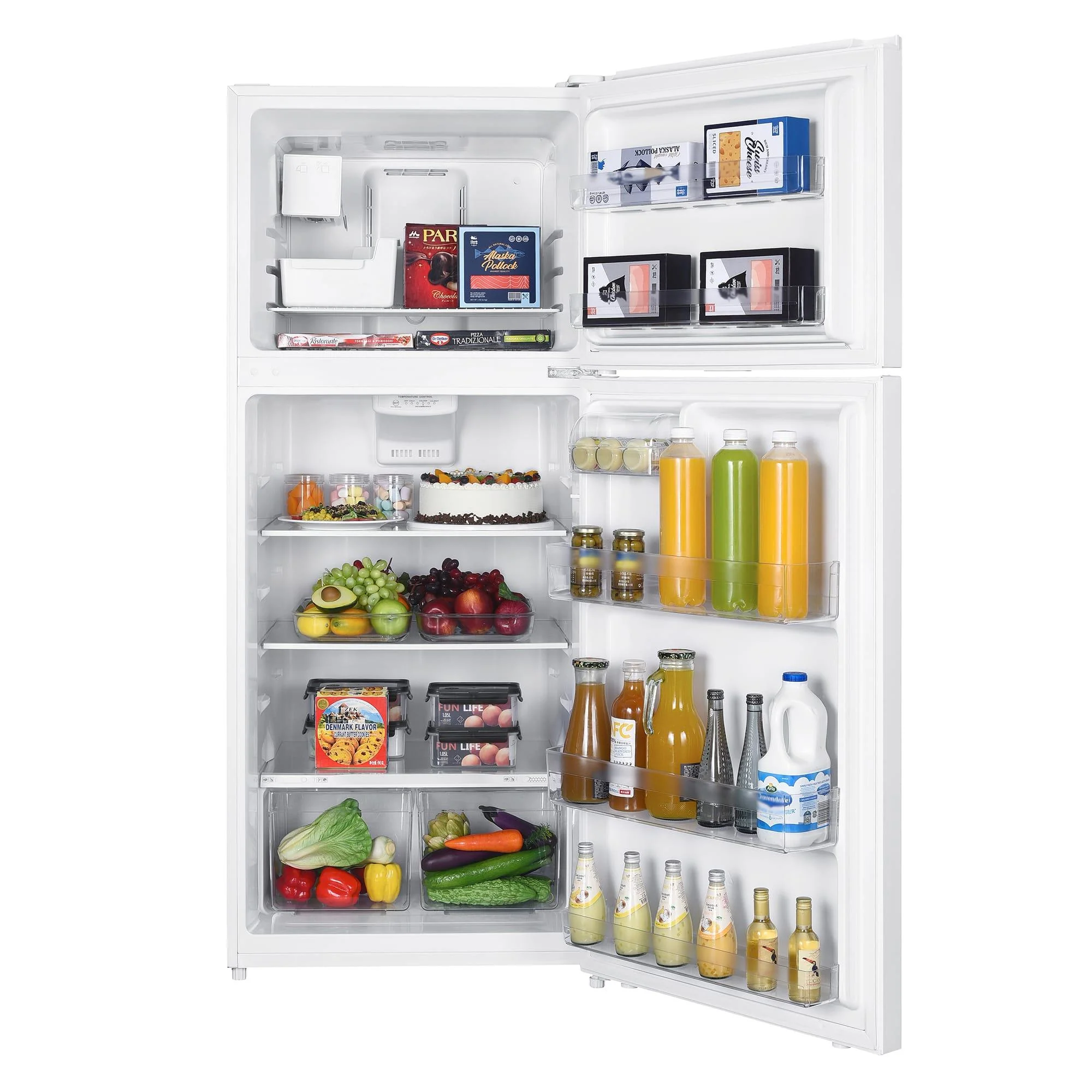 Danby DFF176B1WDB Danby 18 Cu. Ft. Top Mount Refrigerator In White - Image 14