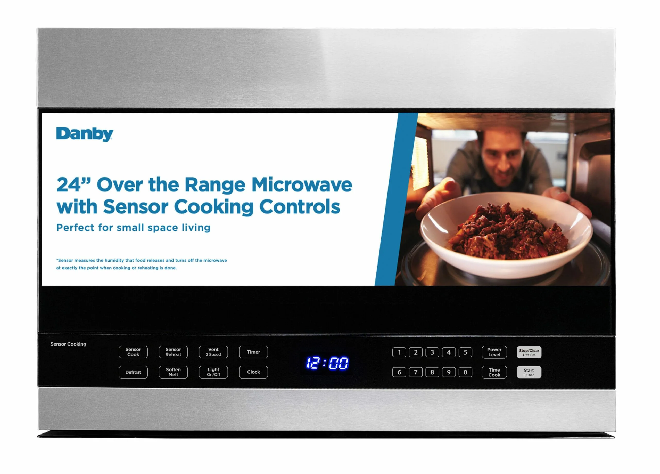 Danby DOM014401G1 Danby 1.4 Cu. Ft. Over The Range Microwave Oven In Stainless Steel - Image 14