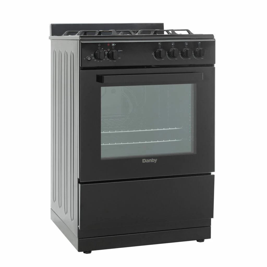 Danby DR24V1BGLP Danby 24" Wide Gas Range In Black - Image 2