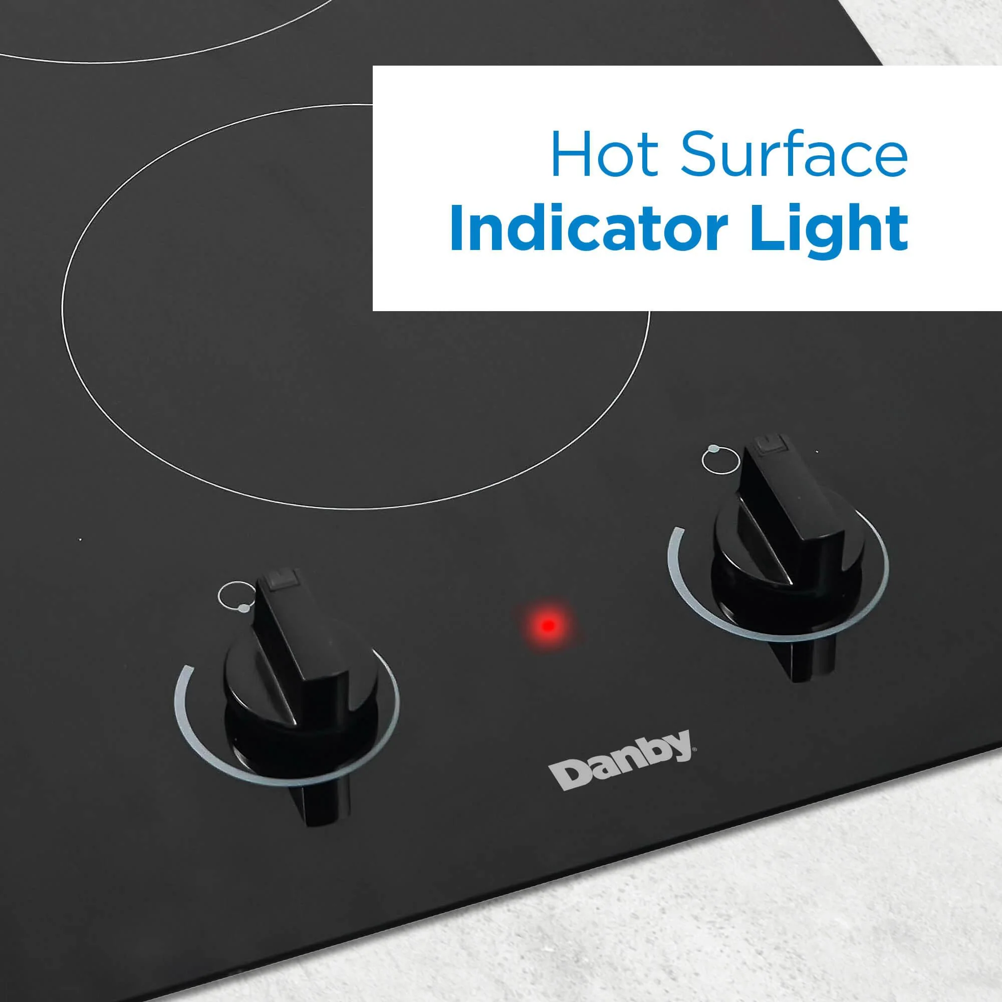 Danby DRC14A1BD Danby 14-Inch Radiant 2 Burner Cooktop - Image 4