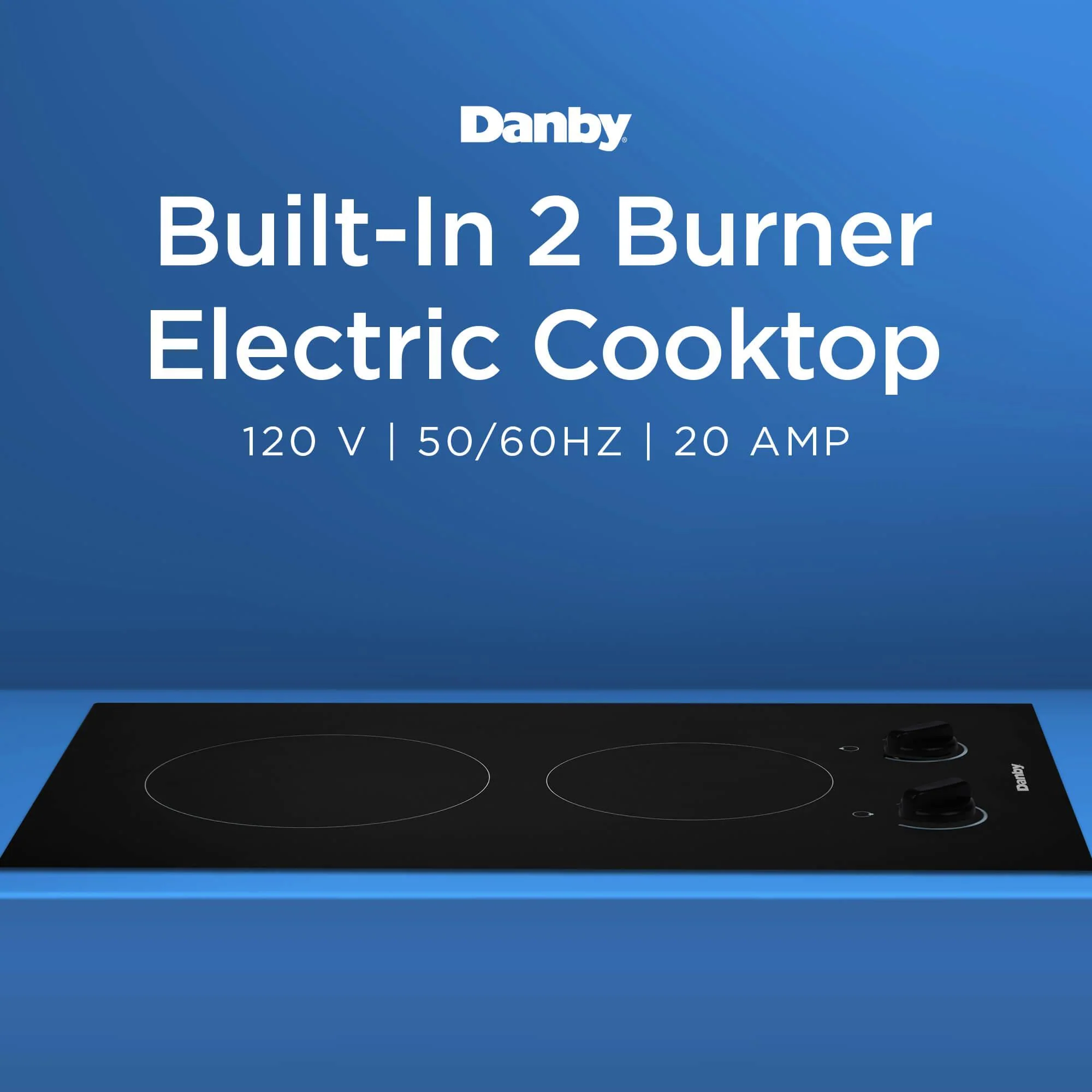 Danby DRC14A1BD Danby 14-Inch Radiant 2 Burner Cooktop - Image 8