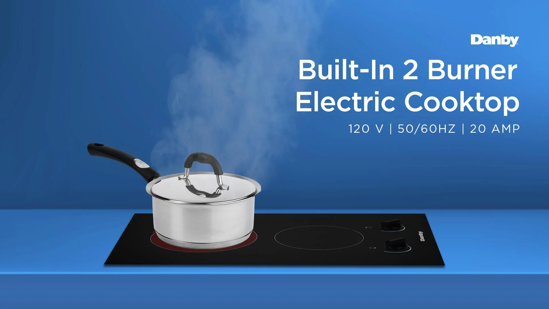 Danby DRC14A1BD Danby 14-Inch Radiant 2 Burner Cooktop - Image 9