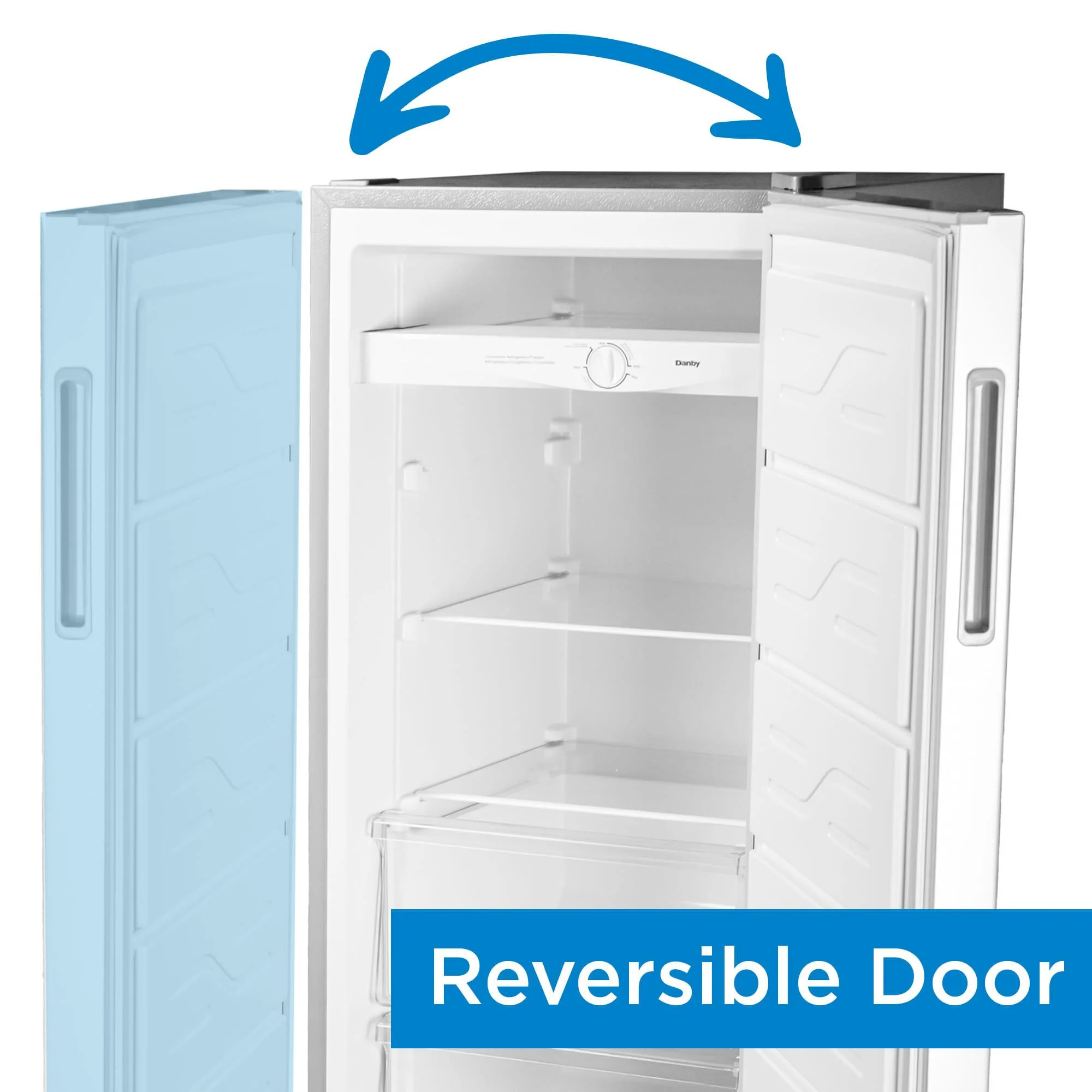 Danby DUFM068A1SCDB Danby Convertible Upright Freezer - Image 5