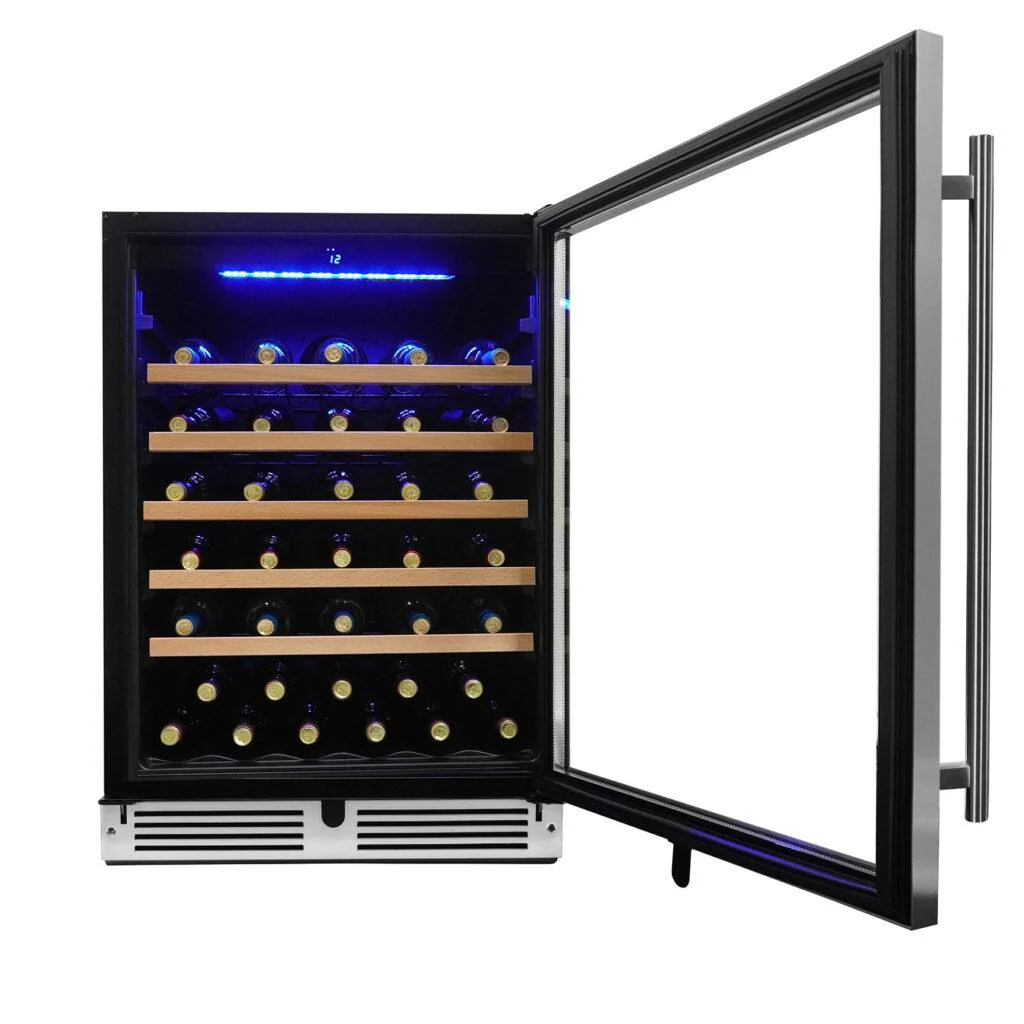 Danby DWC057D1BSS Danby 24" Under Counter Wine Cooler In Black Stainless Steel - Image 5