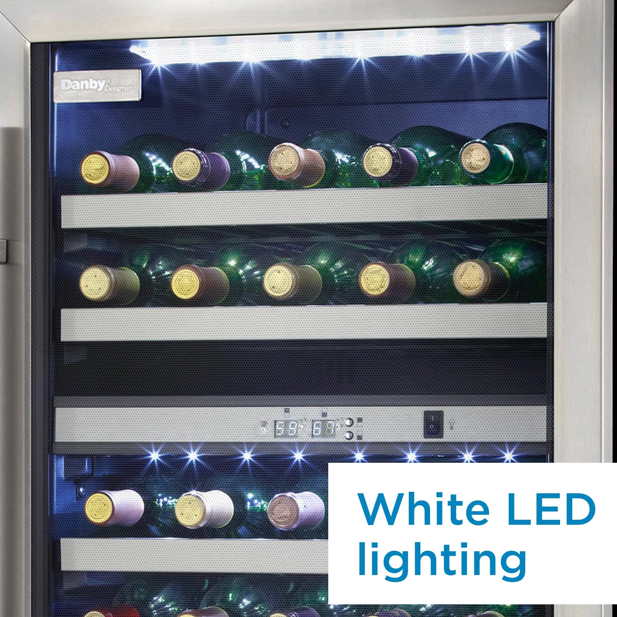 Danby DWC114BLSDD Danby Designer 38 Bottle Wine Cooler - Image 8