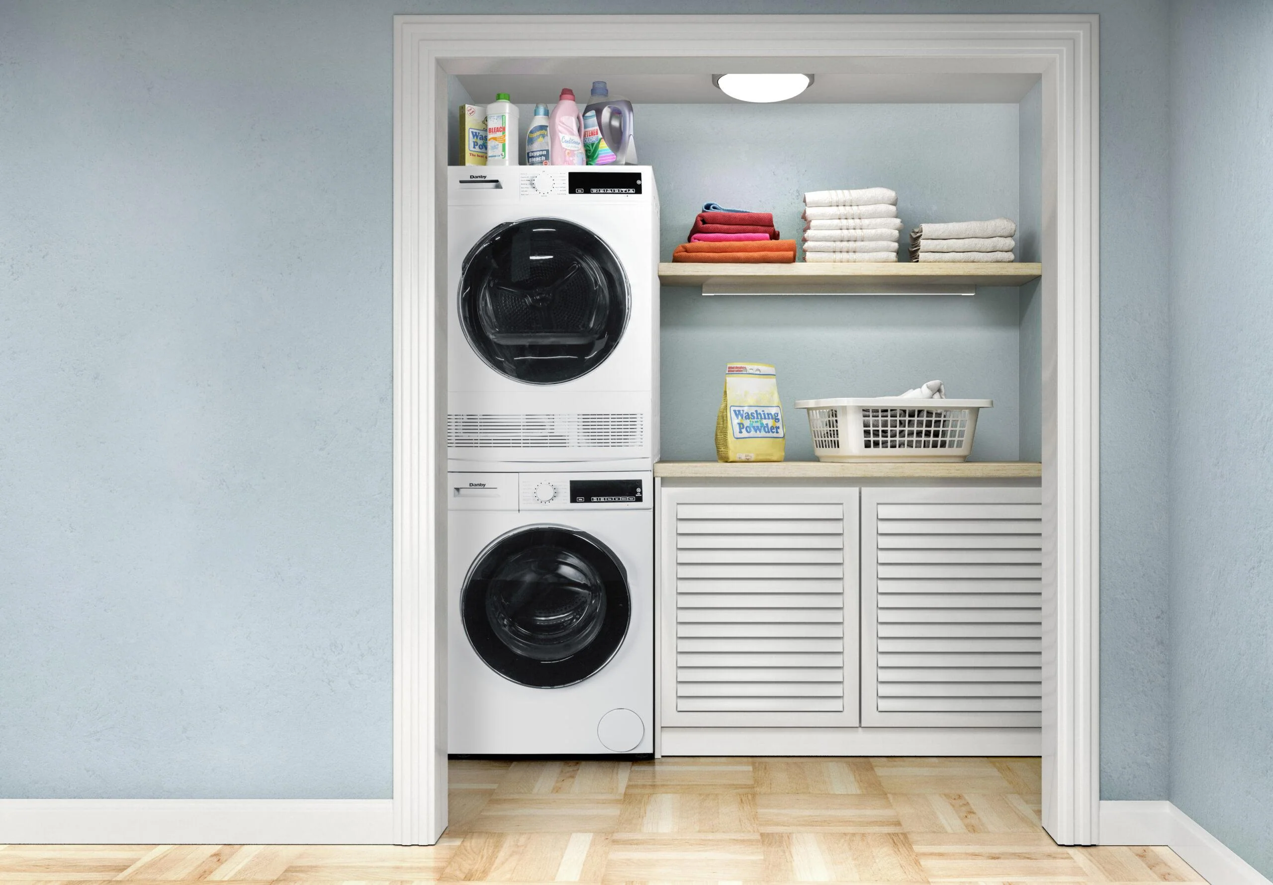 Danby DWM022D3WDB Danby 24-Inch, 2.2 Cu Ft. Stackable Front Load Washer With Steam In White - Image 18