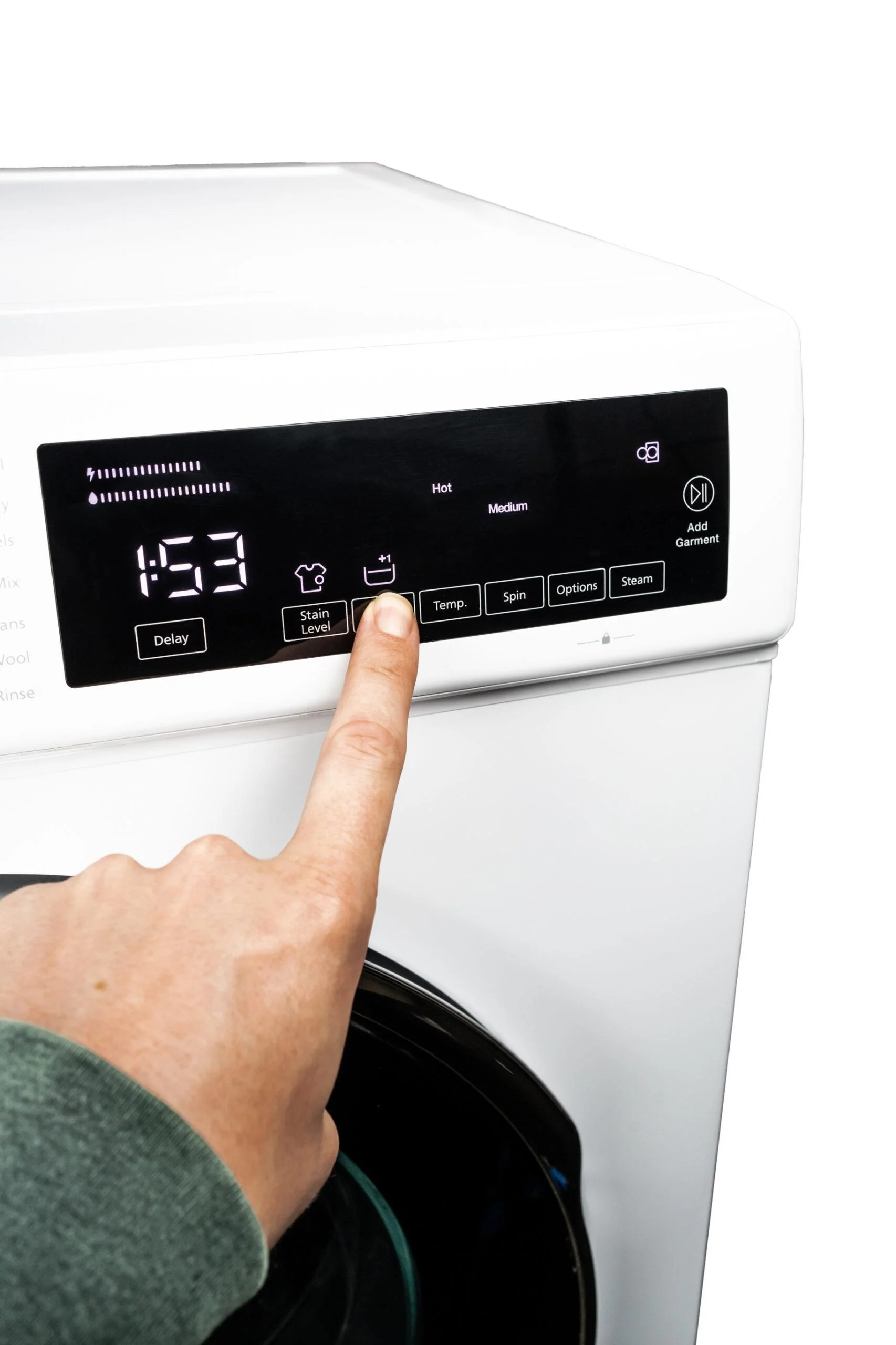 Danby DWM022D3WDB Danby 24-Inch, 2.2 Cu Ft. Stackable Front Load Washer With Steam In White - Image 26