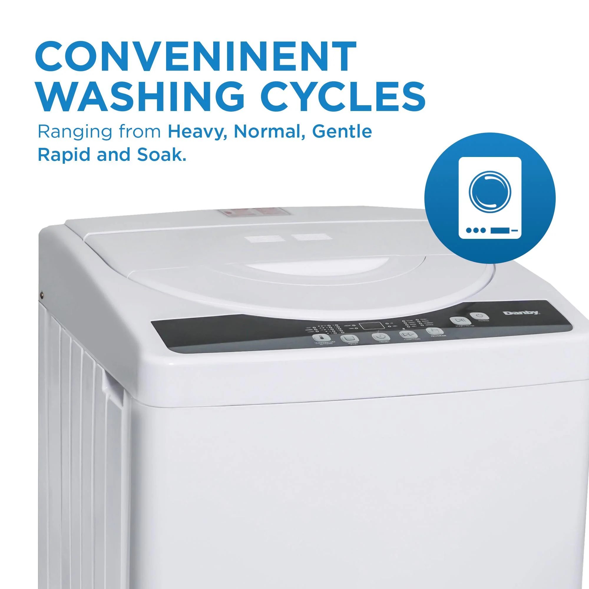 Danby DWM055A1WDB6 Danby 1.6 Cu. Ft. Washing Machine - Image 14