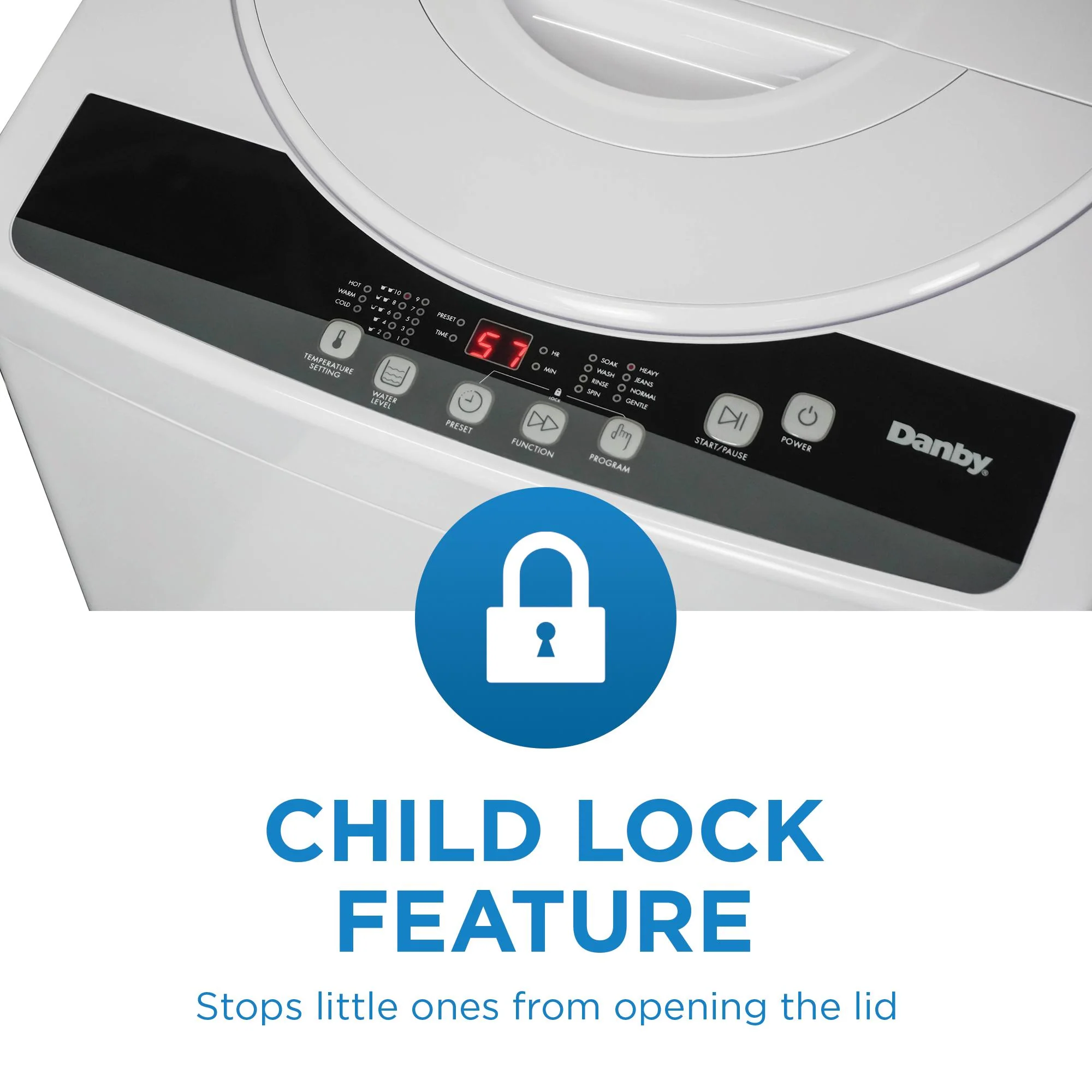 Danby DWM055A1WDB6 Danby 1.6 Cu. Ft. Washing Machine - Image 15
