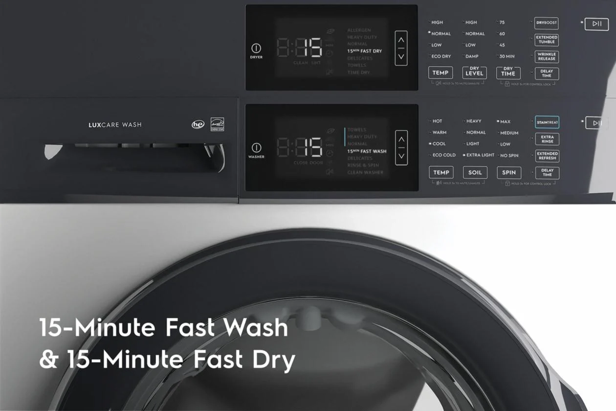 Electrolux ELTE7300AW Electrolux Laundry Tower™ Single Unit Front Load 4.4 Cu. Ft. Washer & 8 Cu. Ft. Electric Dryer - Image 4