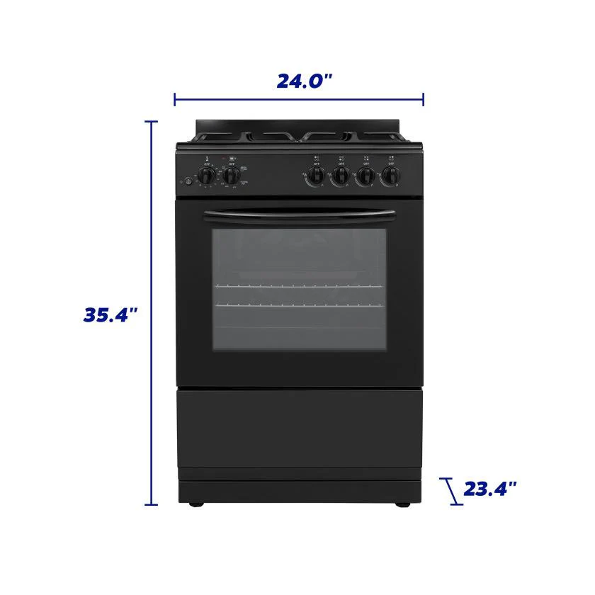 Element Appliance EGR244MCCB Element 2.4 Cu. Ft. 24 Gas Range - Black (Egr244Mccb) - Image 10