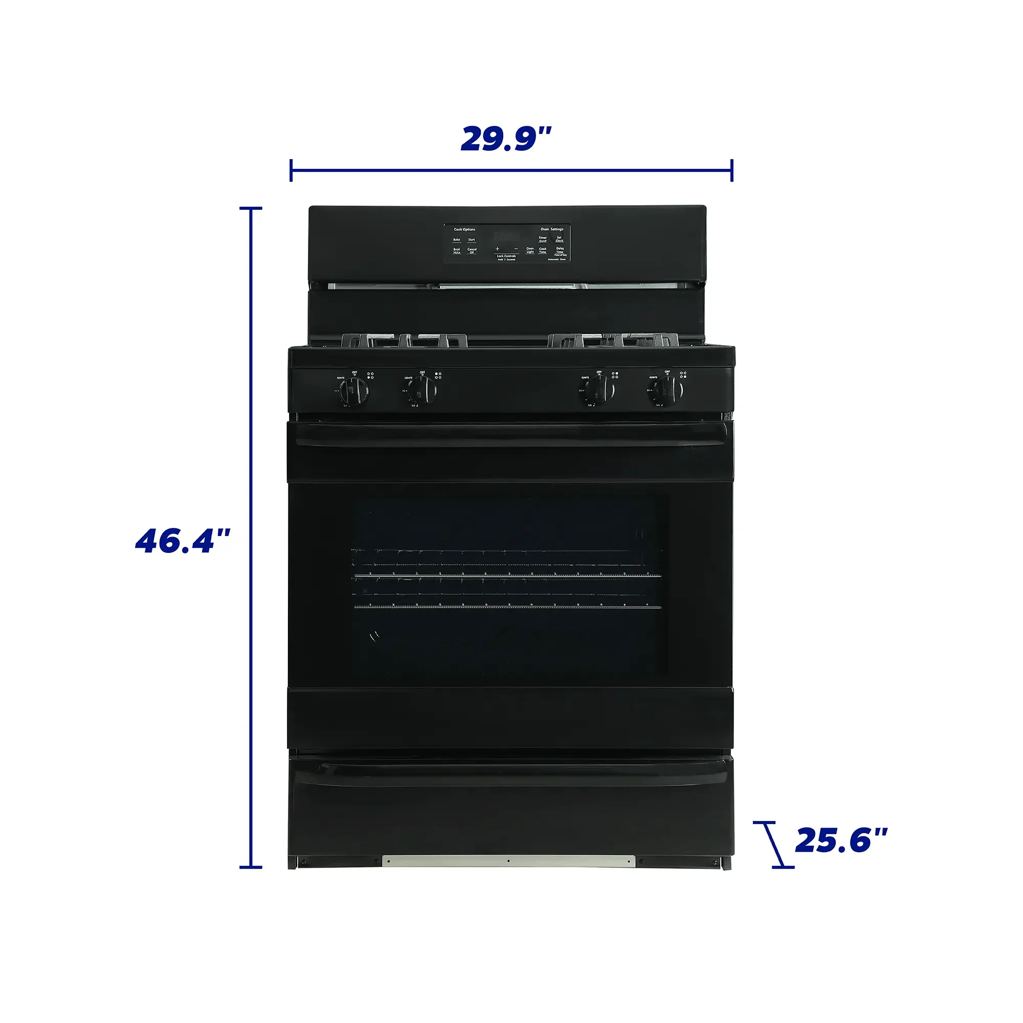 Element Appliance EGR34MCCB Element 5.2 Cu. Ft. 30 Gas Range - Black (Egr34Mccb) - Image 18
