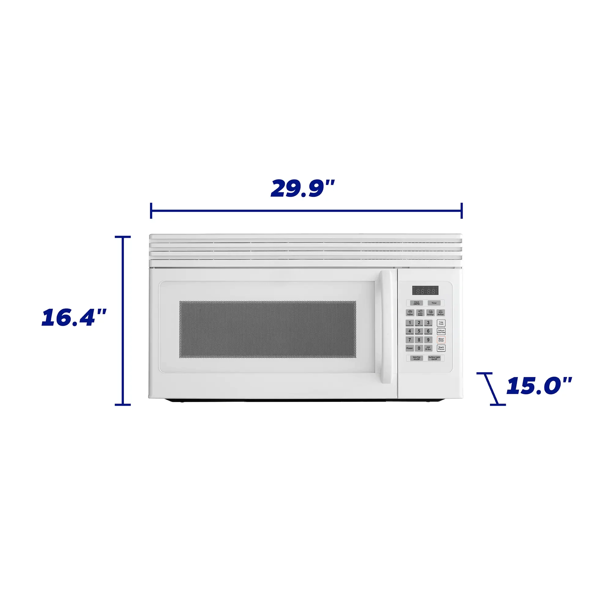 Element Appliance EM1601RQCW Element 1.6 Cu. Ft. Over-The-Range Microwave - White (Em1601Rqcw) - Image 12