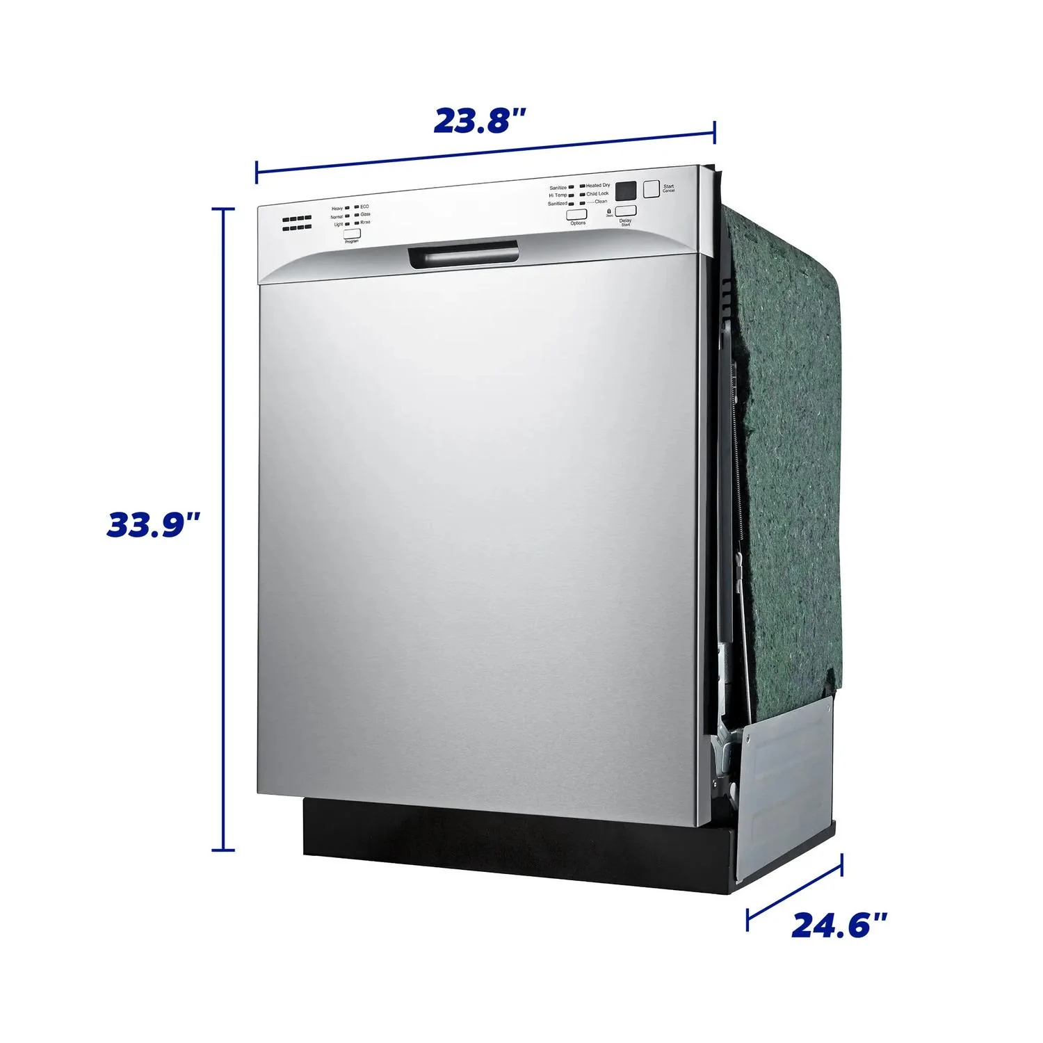 Element Appliance ENB6632PEBS Element 24 Front Control Built-In Dishwasher - Stainless Steel (Enb6632Pebs) - Image 4
