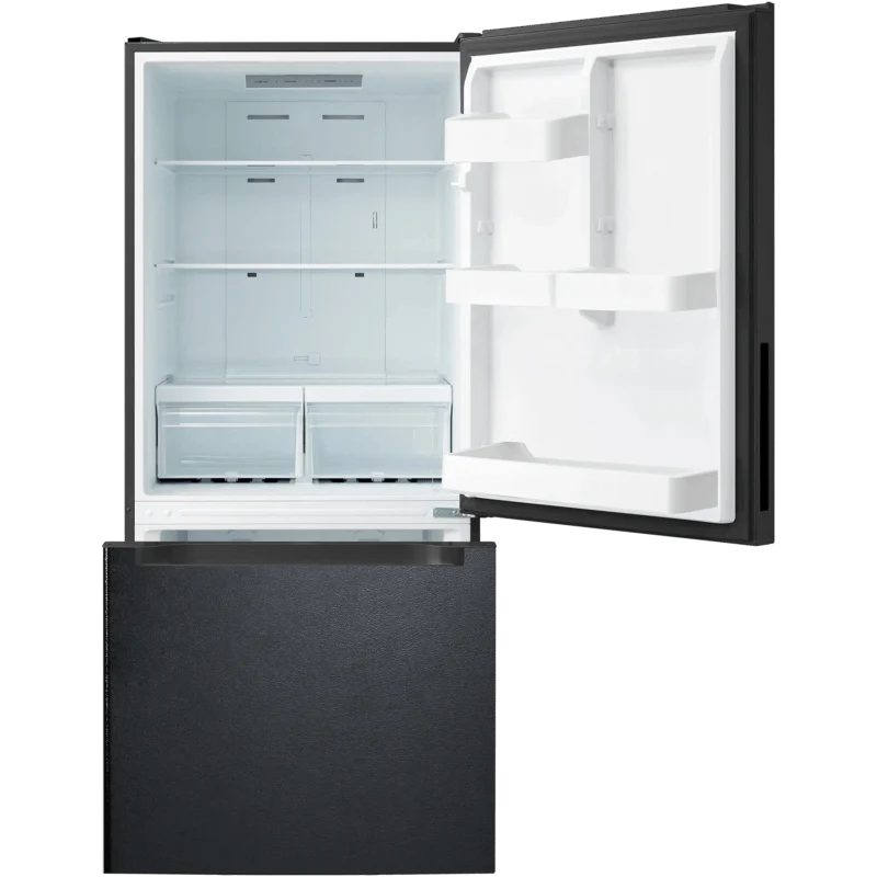 Element Appliance ERBM19CBB Element 18.7 Cu. Ft. Bottom Freezer Refrigerator - Black - Image 3