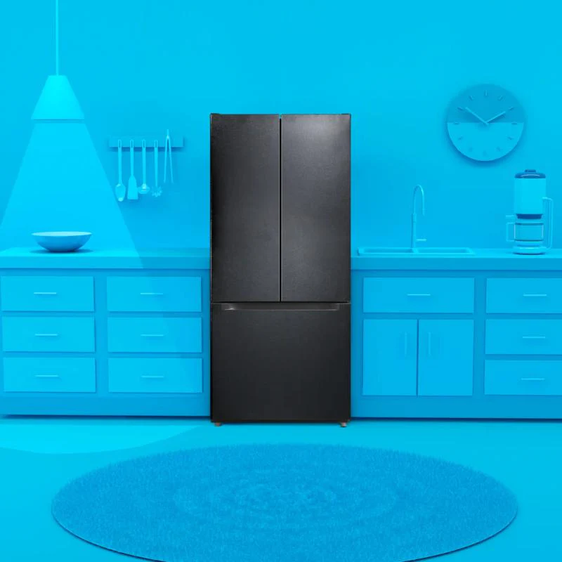 Element Appliance ERFD19CGCB Element 18.4 Cu. Ft. French Door Refrigerator - Black - Image 9
