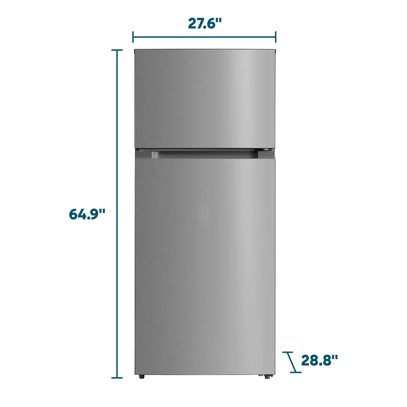 Element Appliance ERT16CGDS Element 16.0 Cu. Ft. Top Freezer Refrigerator - Stainless Steel, Energy Star - Image 14