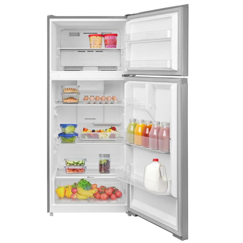 Element Appliance ERT16CGDS Element 16.0 Cu. Ft. Top Freezer Refrigerator - Stainless Steel, Energy Star - Image 9