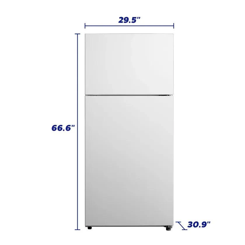 Element Appliance ERT18CSCW Element 18.0 Cu. Ft. Top Freezer Refrigerator - White - Image 5